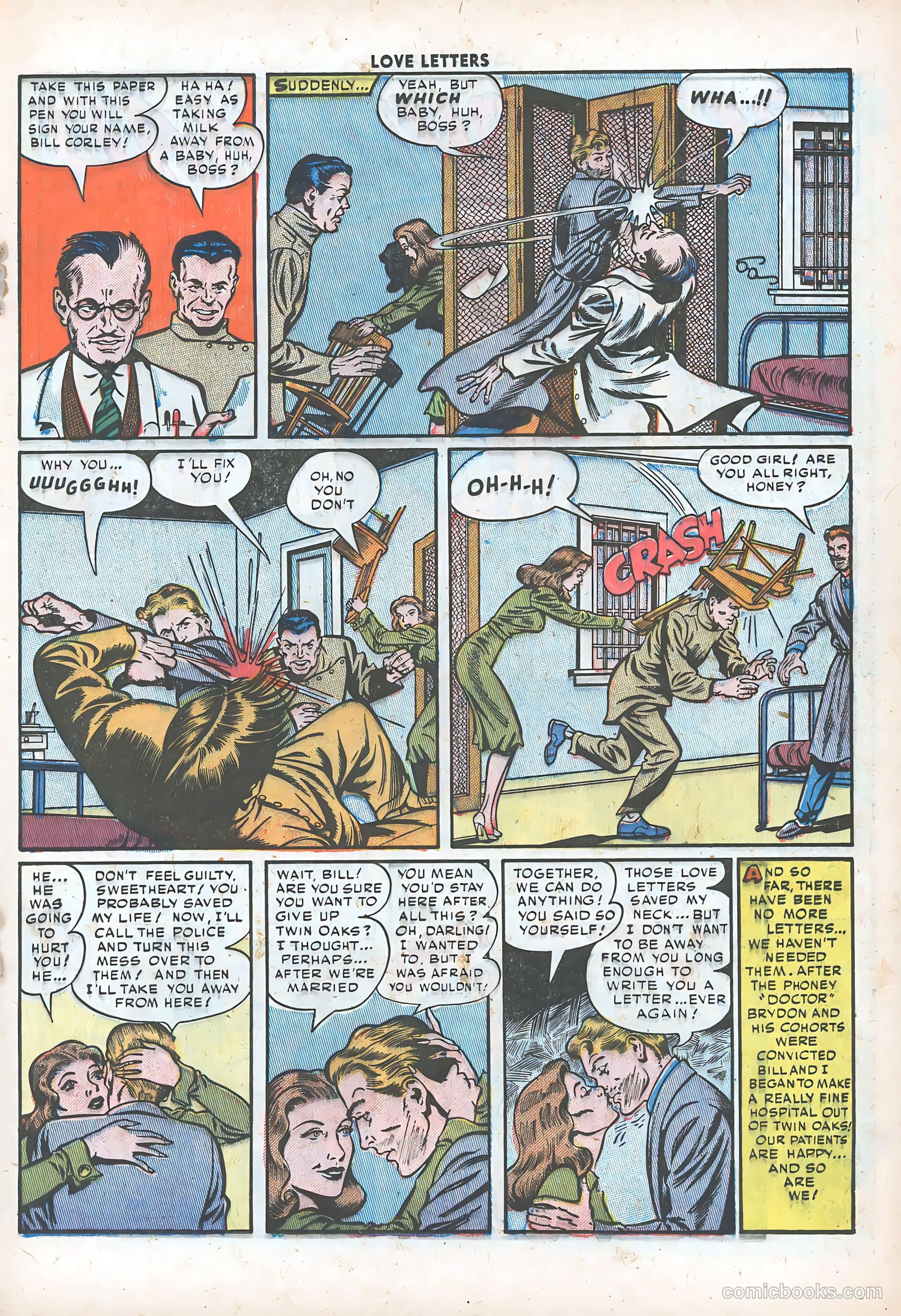 Love Letters #37 (1954) — page 17 of 36