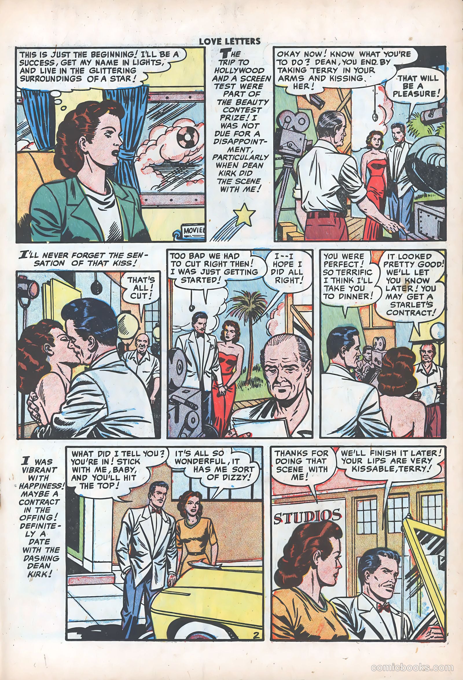 Love Letters #37 (1954) — page 19 of 36