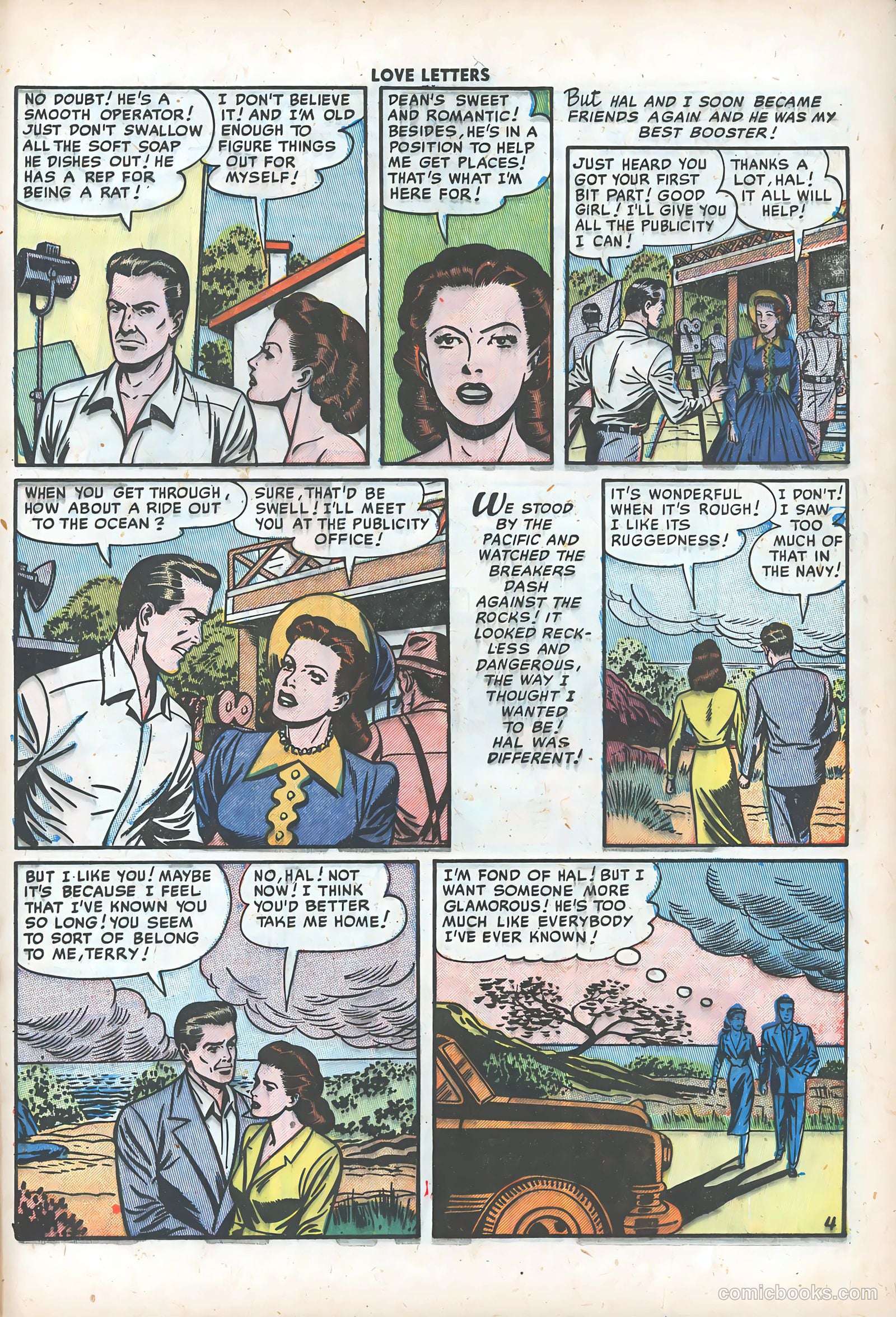 Love Letters #37 (1954) — page 21 of 36