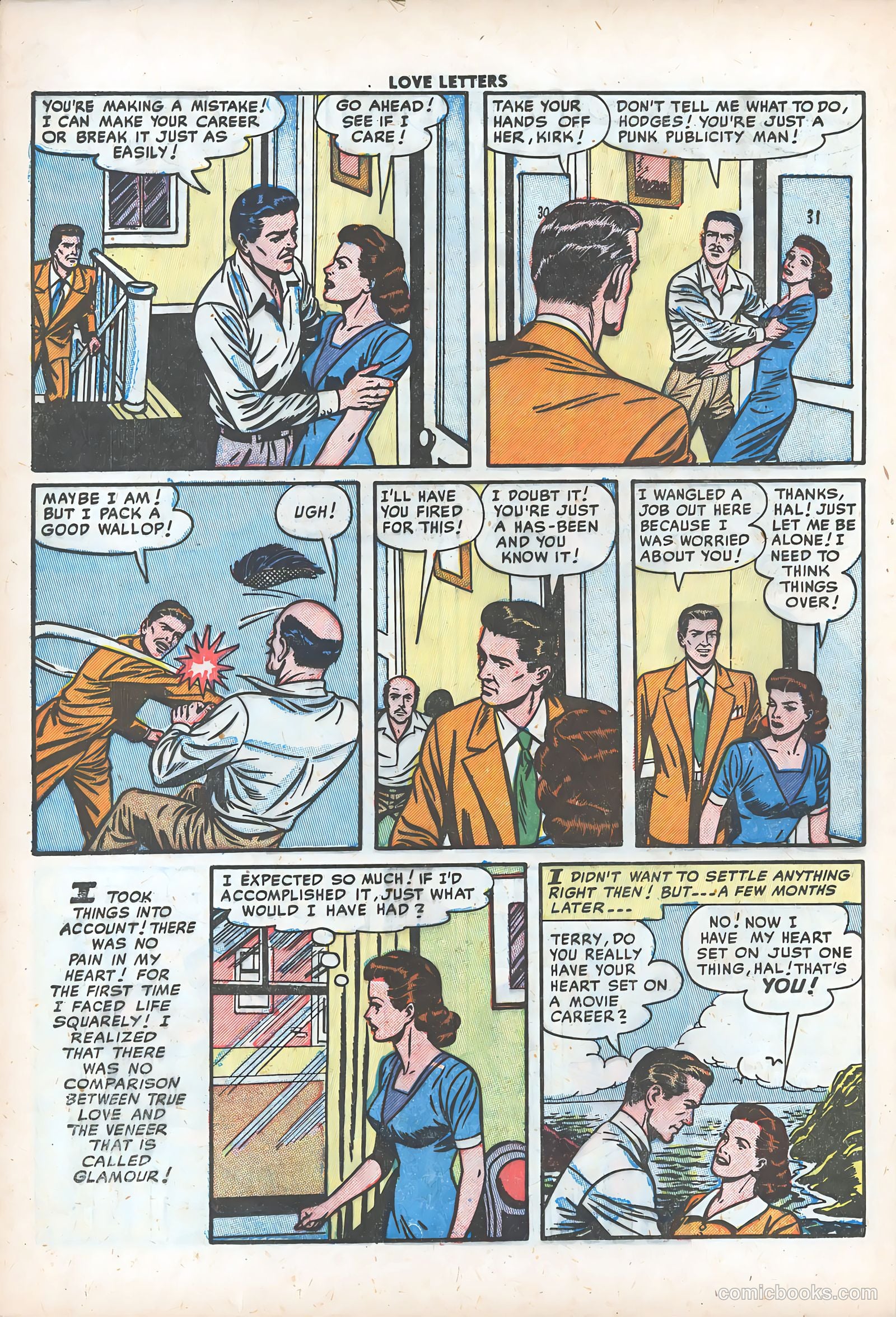 Love Letters #37 (1954) — page 24 of 36