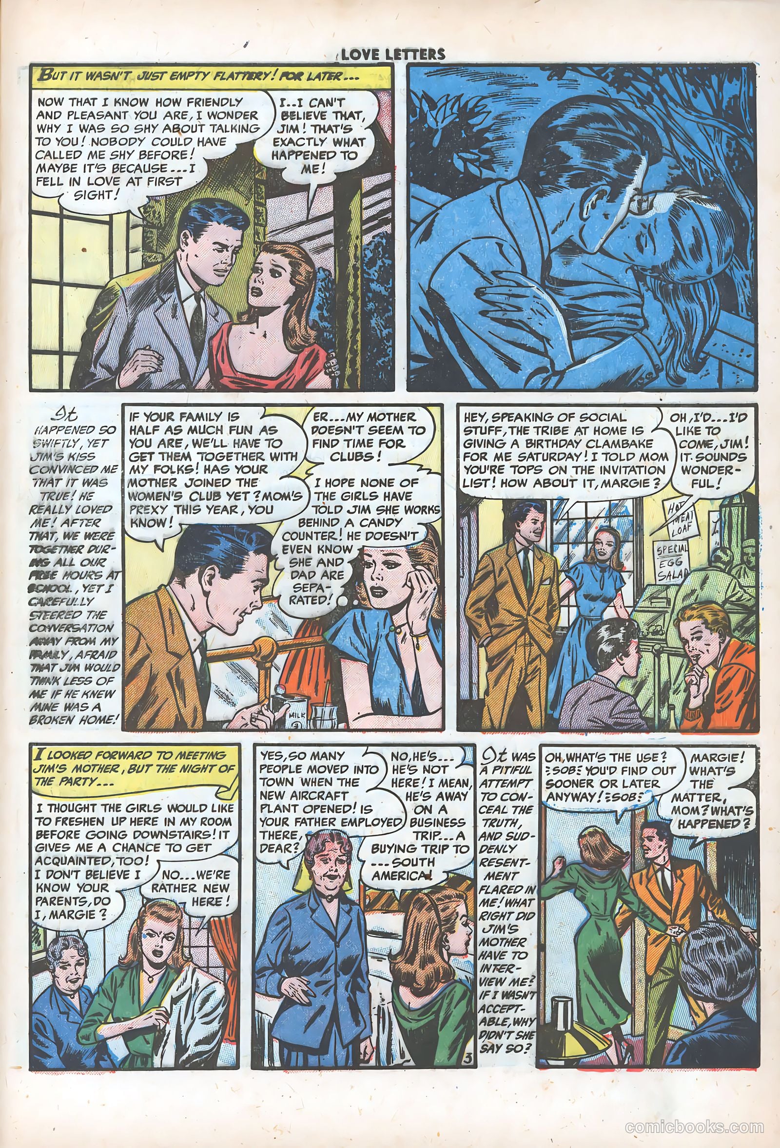 Love Letters #37 (1954) — page 29 of 36