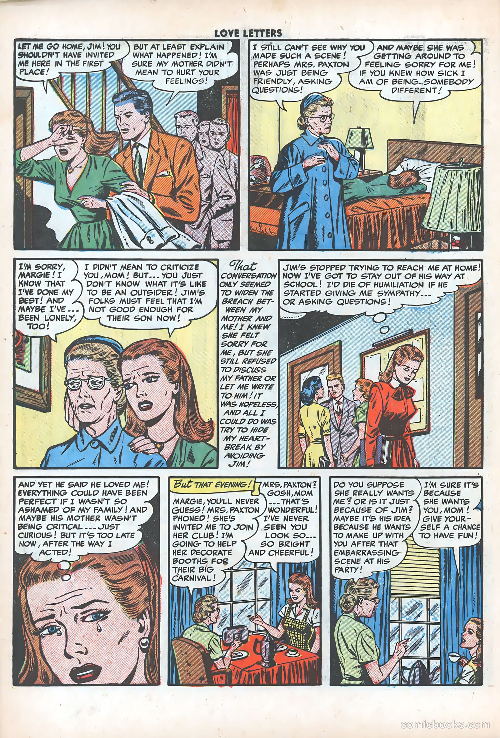 Love Letters #37 (1954) — page 30 of 36