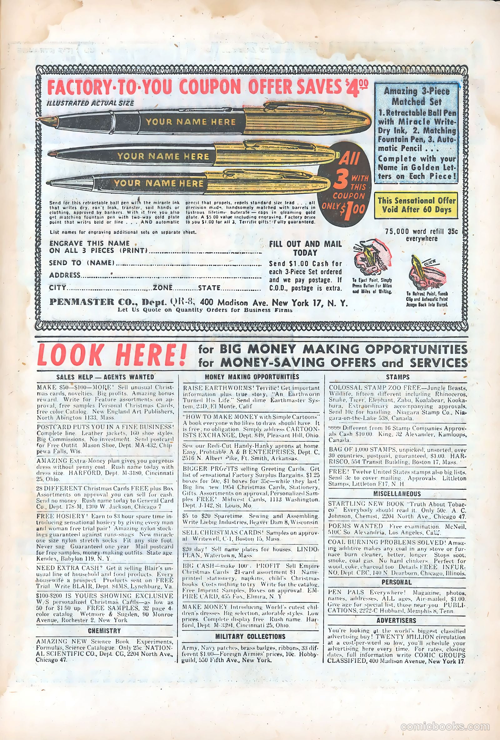 Love Letters #37 (1954) — page 33 of 36