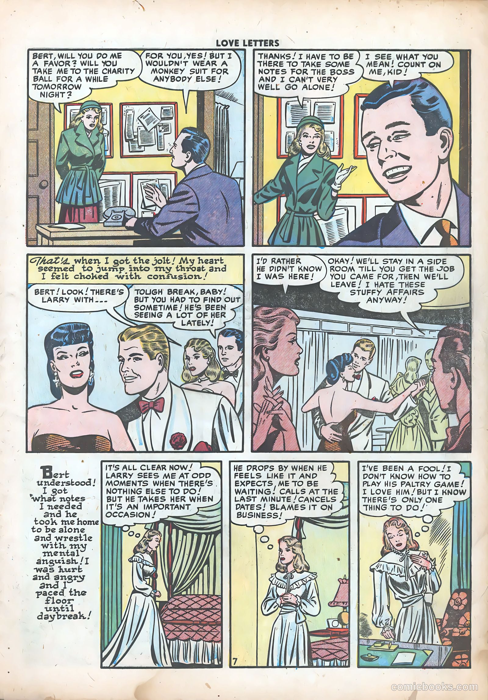 Love Letters #38 (1955) — page 10 of 37