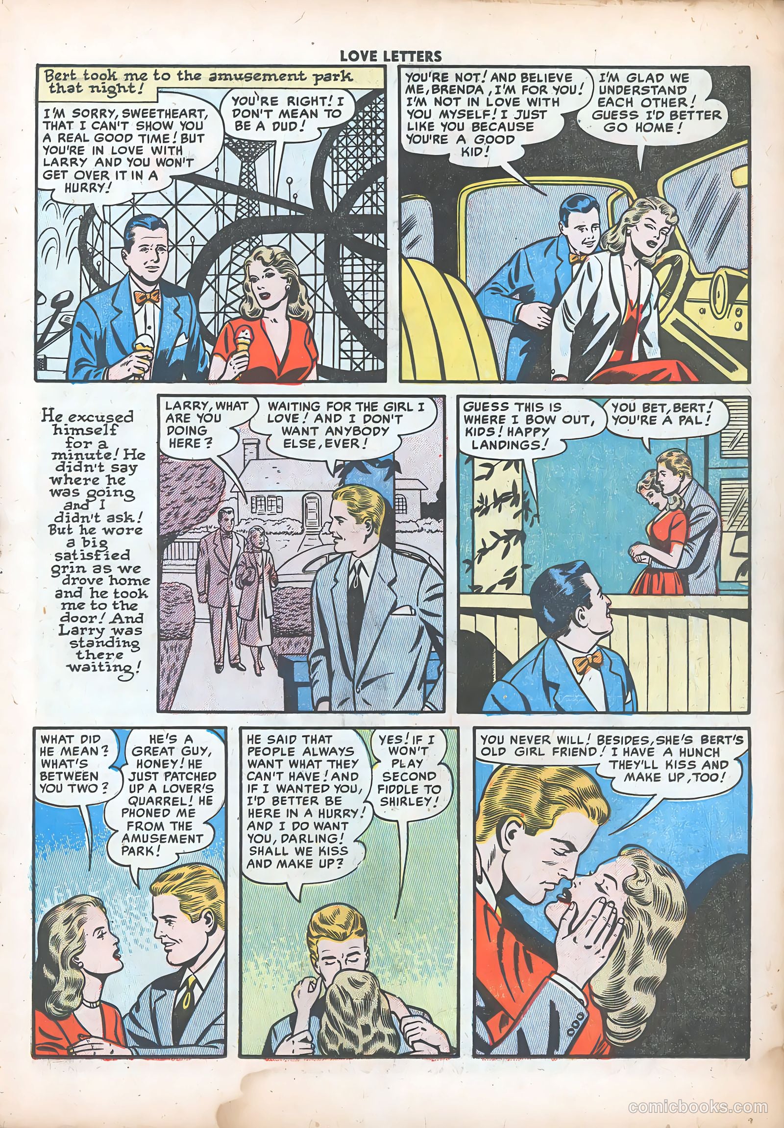 Love Letters #38 (1955) — page 12 of 37