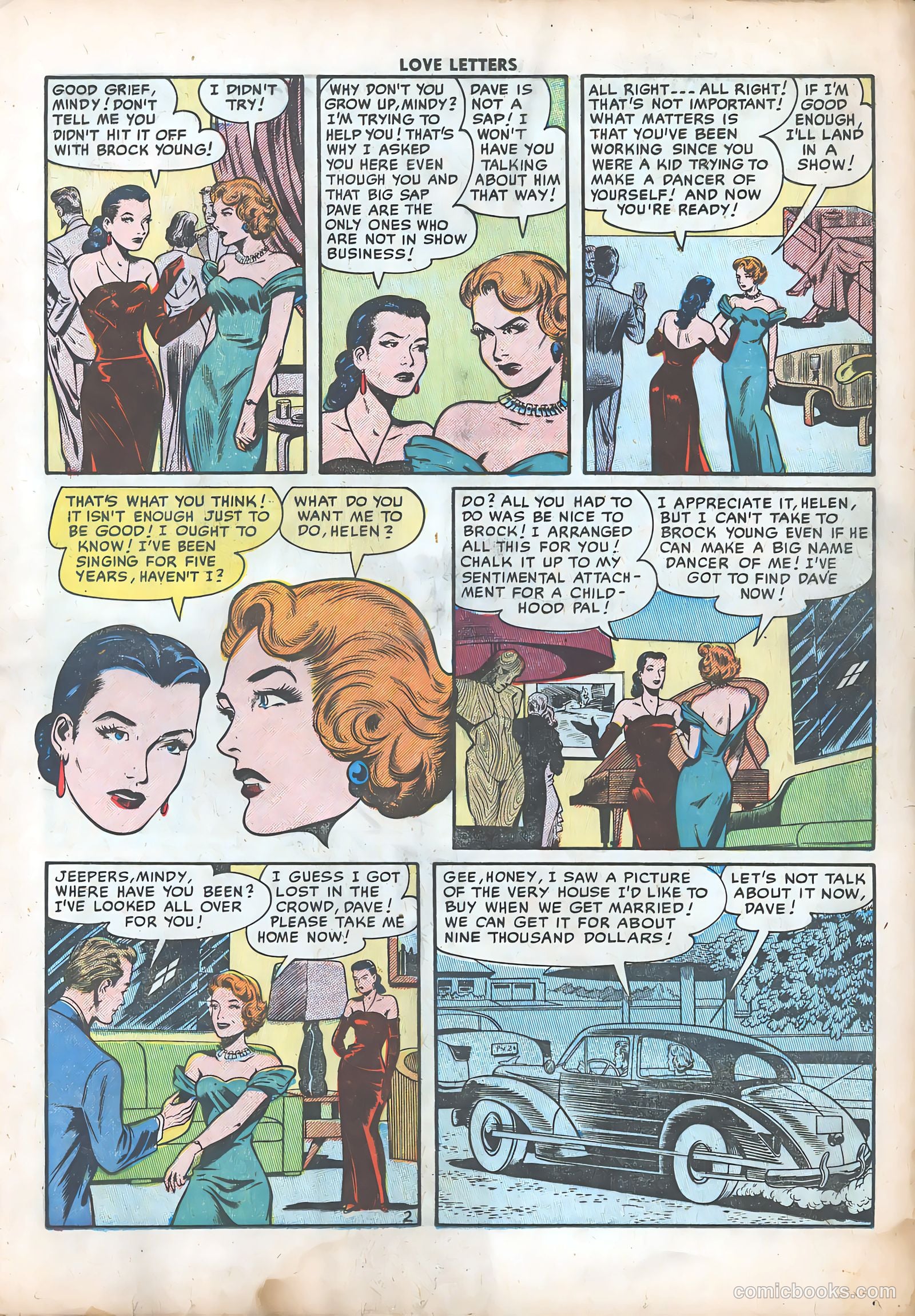 Love Letters #38 (1955) — page 14 of 37