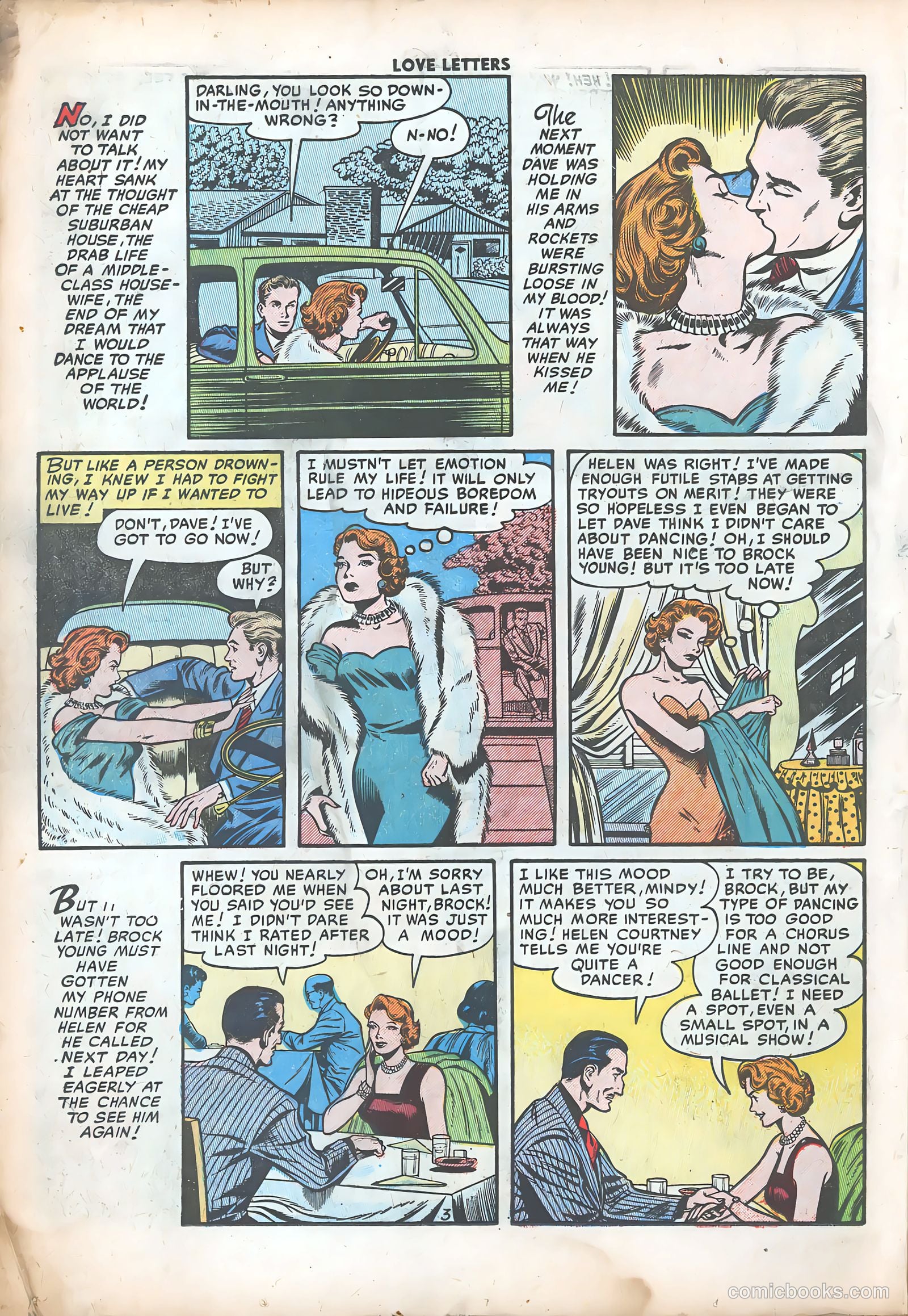 Love Letters #38 (1955) — page 15 of 37
