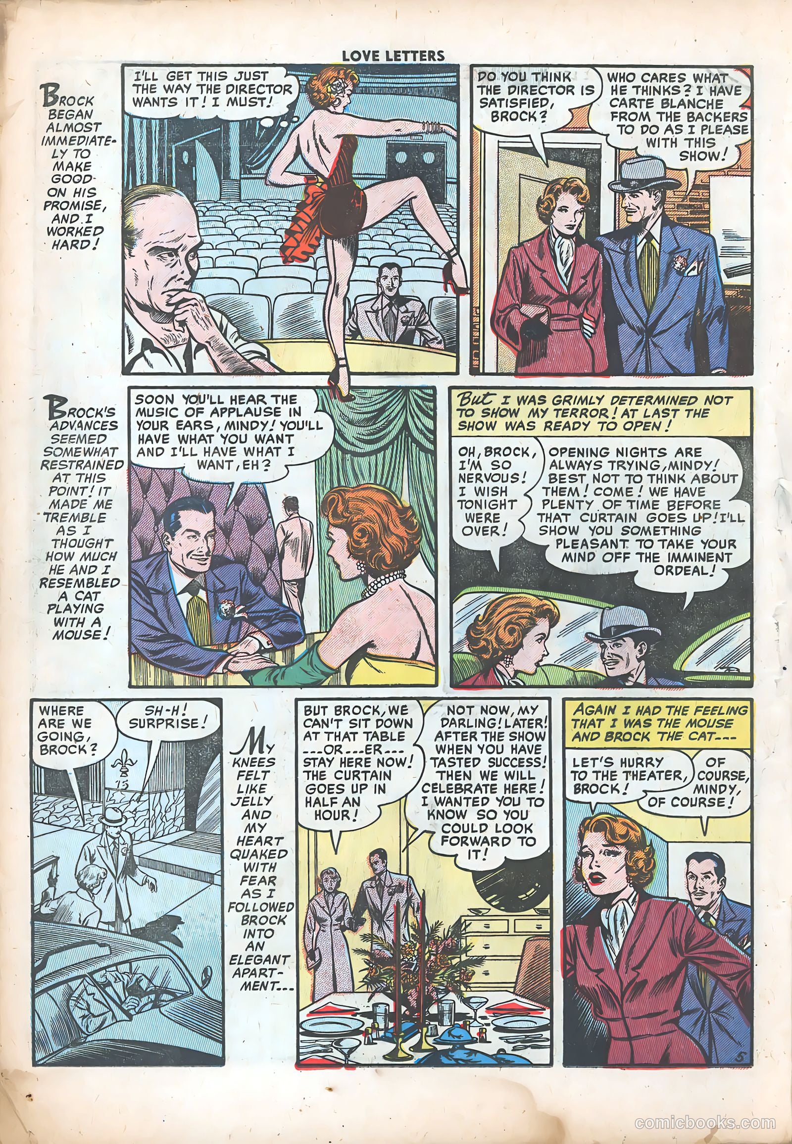 Love Letters #38 (1955) — page 17 of 37
