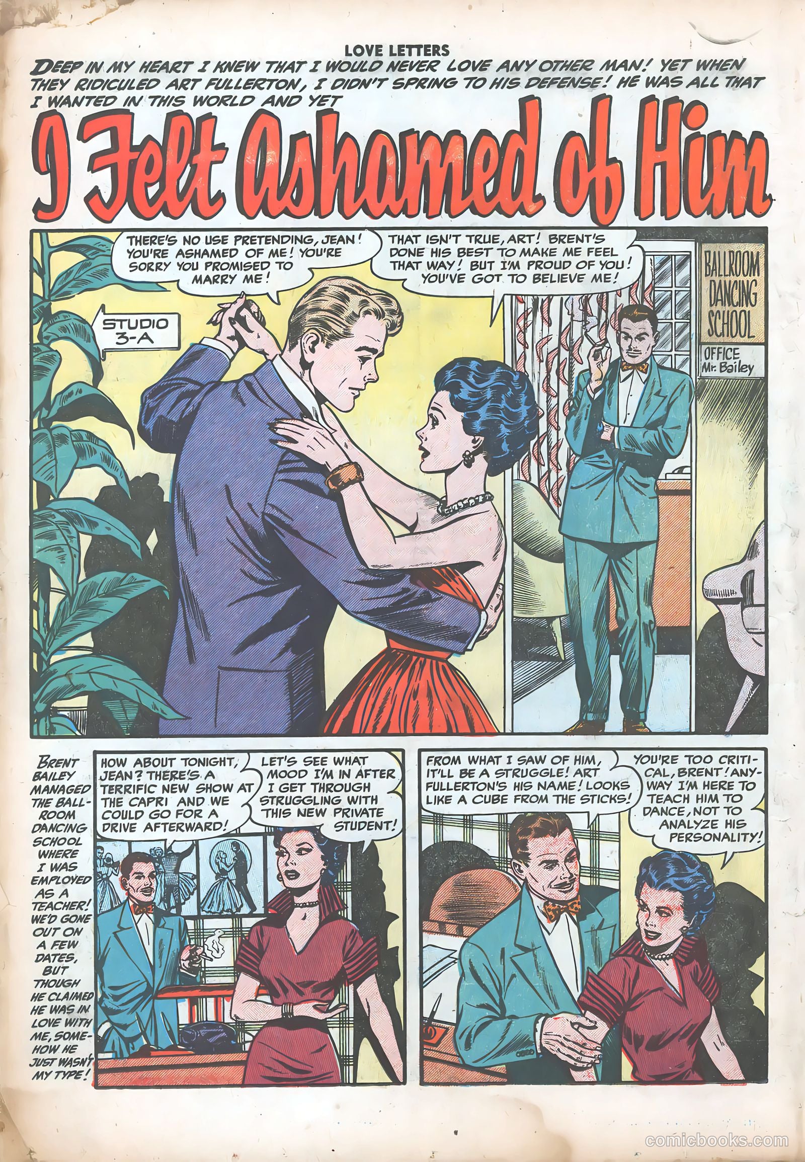 Love Letters #38 (1955) — page 19 of 37