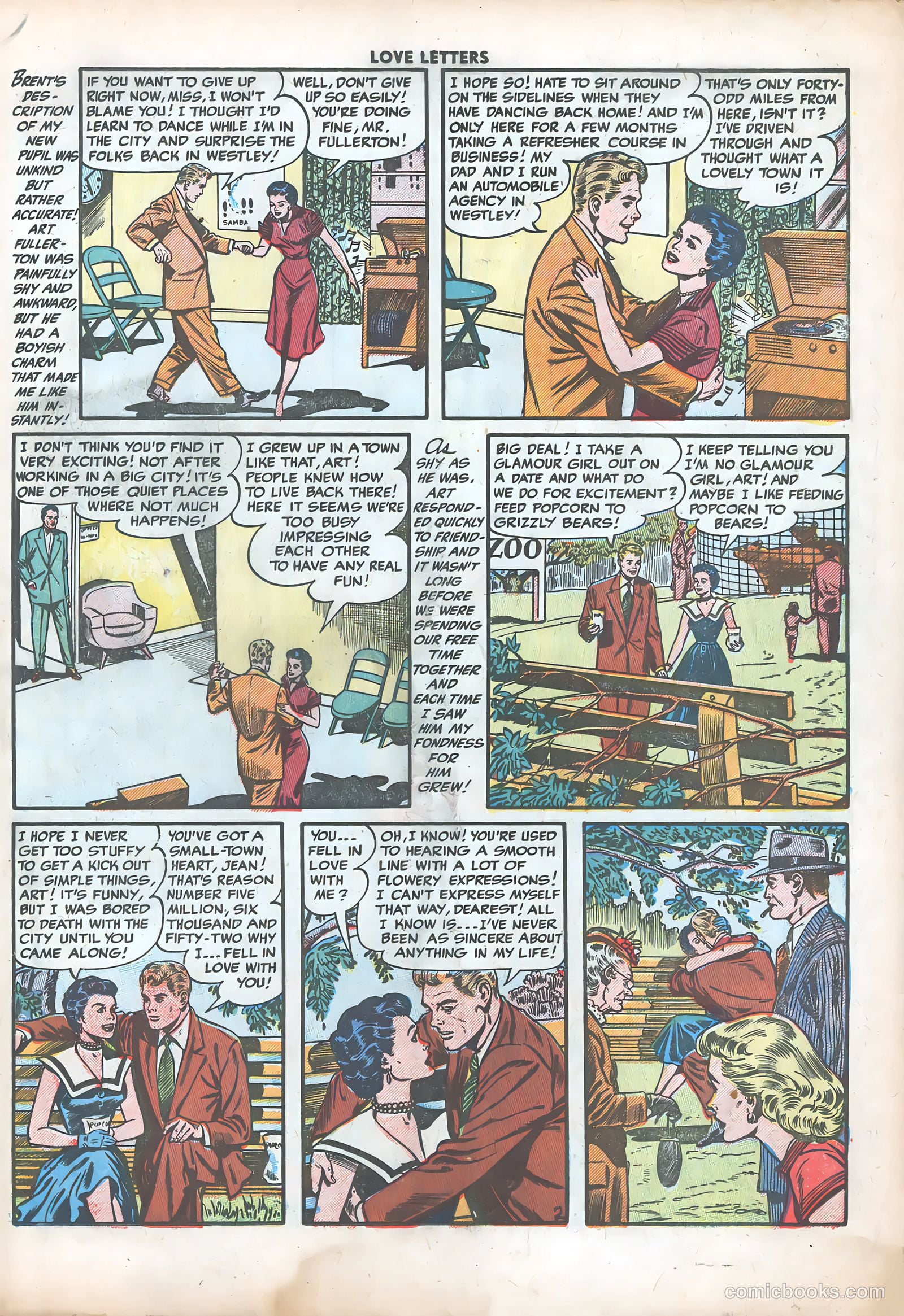 Love Letters #38 (1955) — page 20 of 37