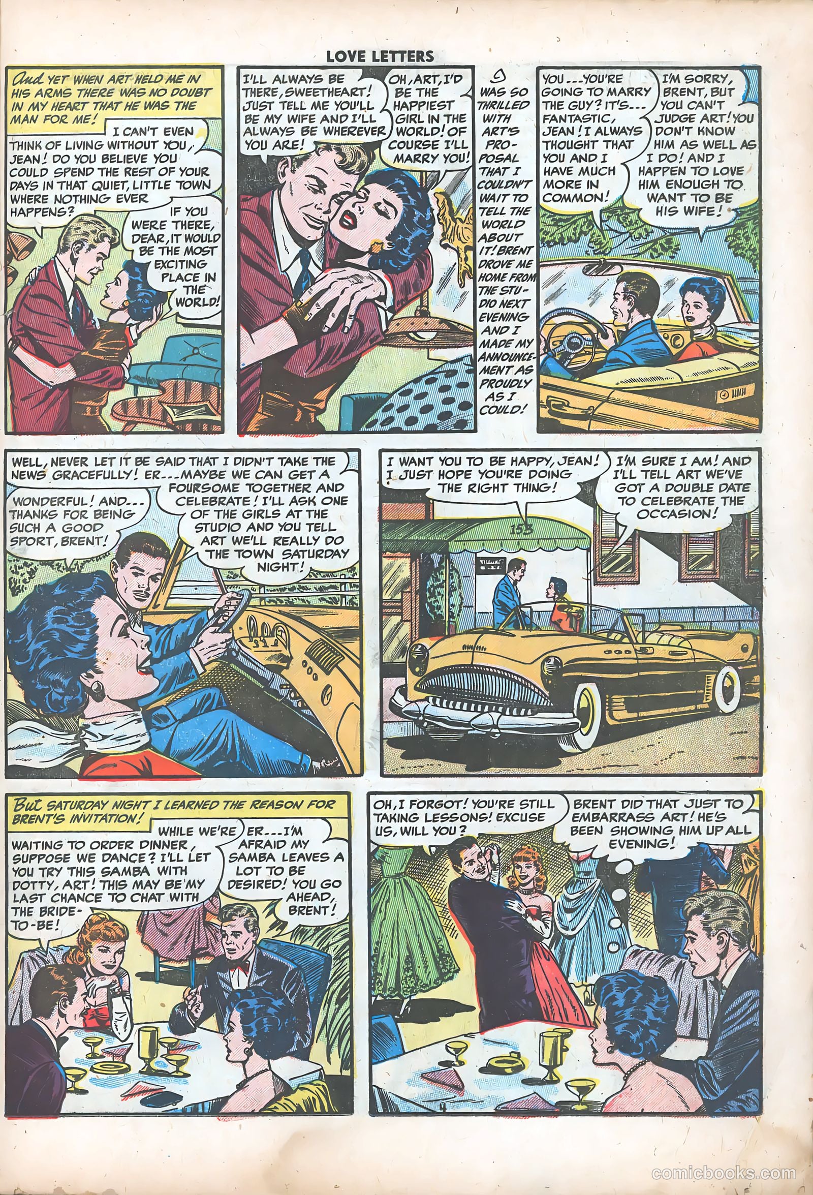 Love Letters #38 (1955) — page 22 of 37
