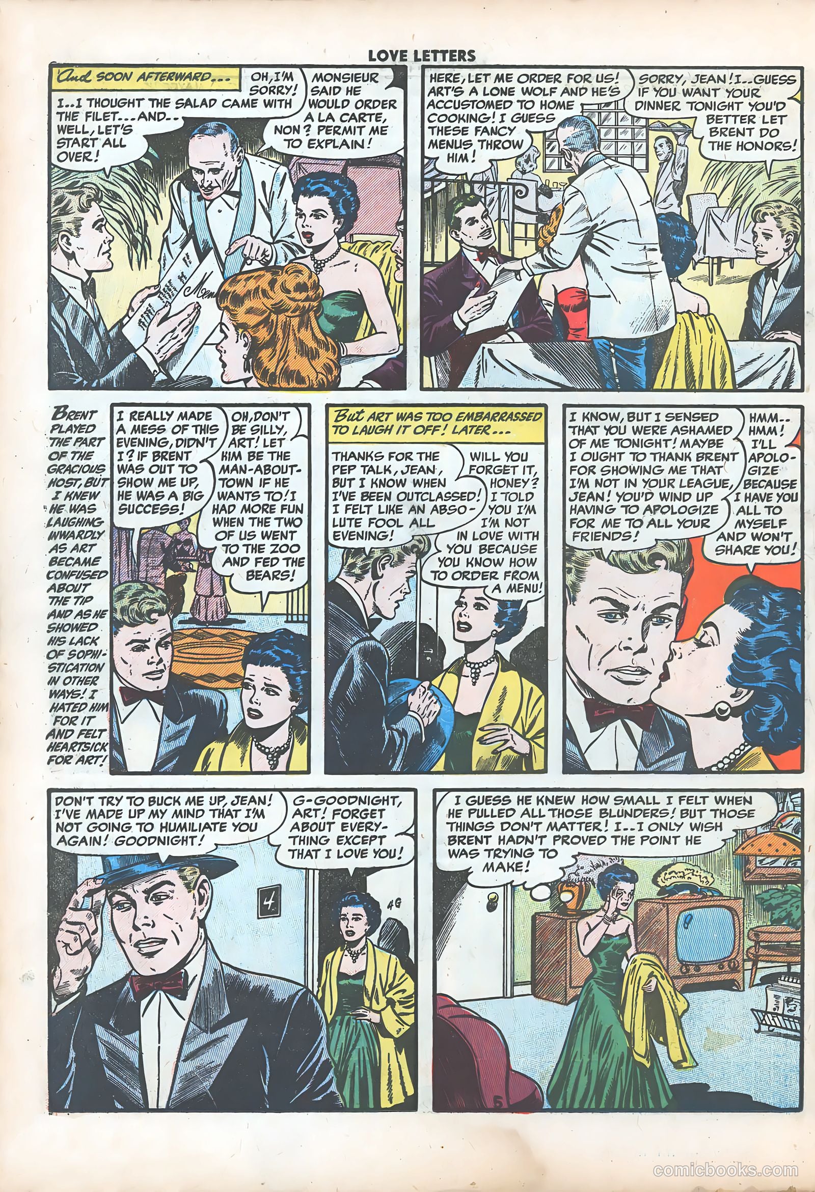 Love Letters #38 (1955) — page 23 of 37