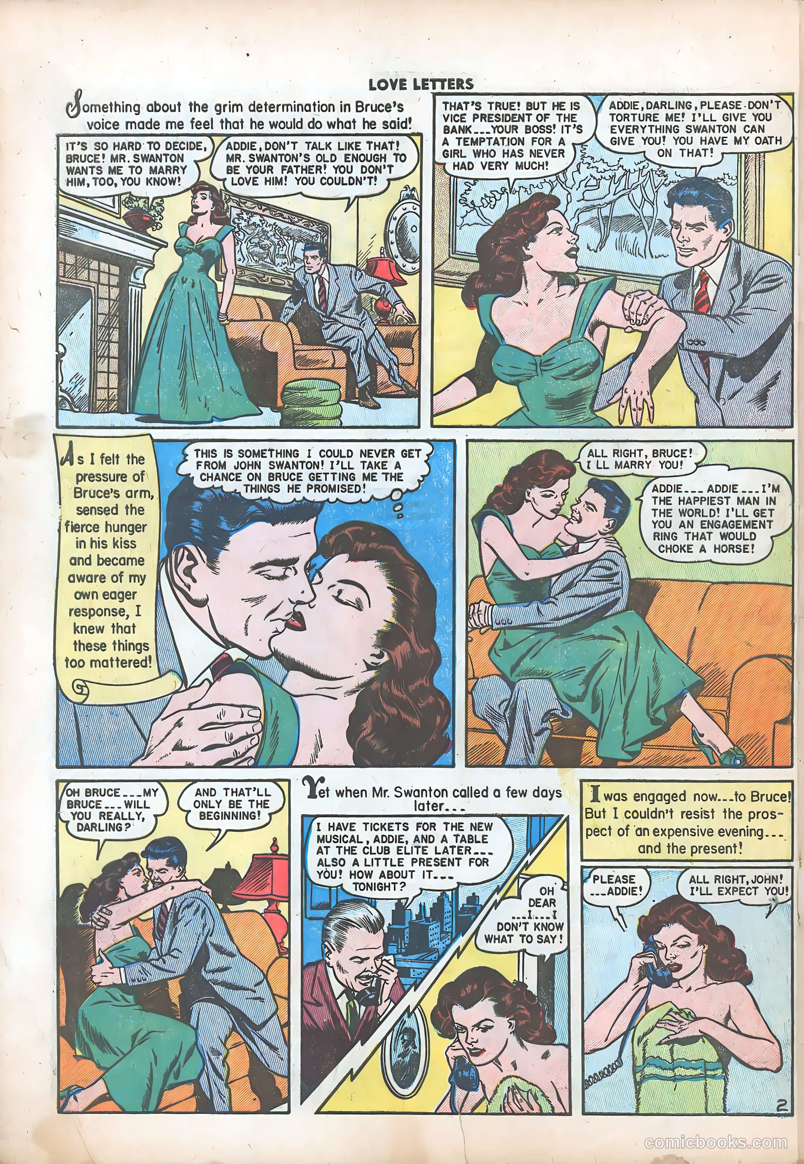 Love Letters #38 (1955) — page 29 of 37