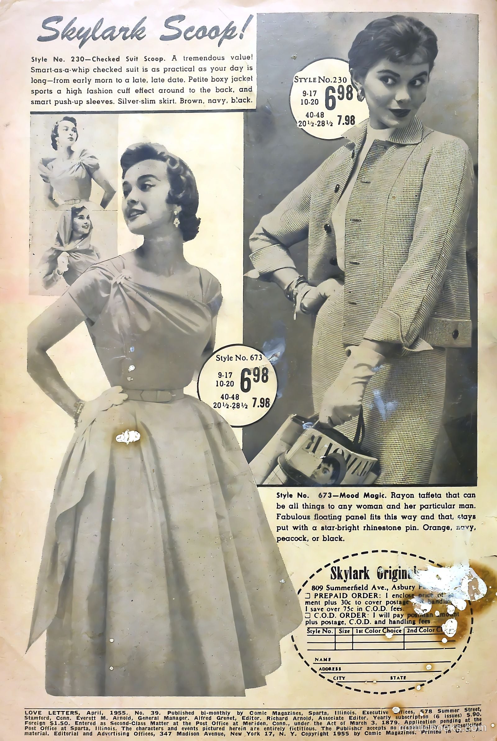 Love Letters #39 (1955) — page 2 of 36