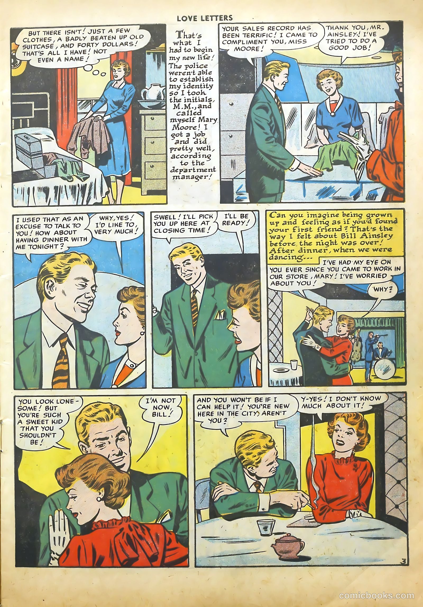 Love Letters #39 (1955) — page 5 of 36