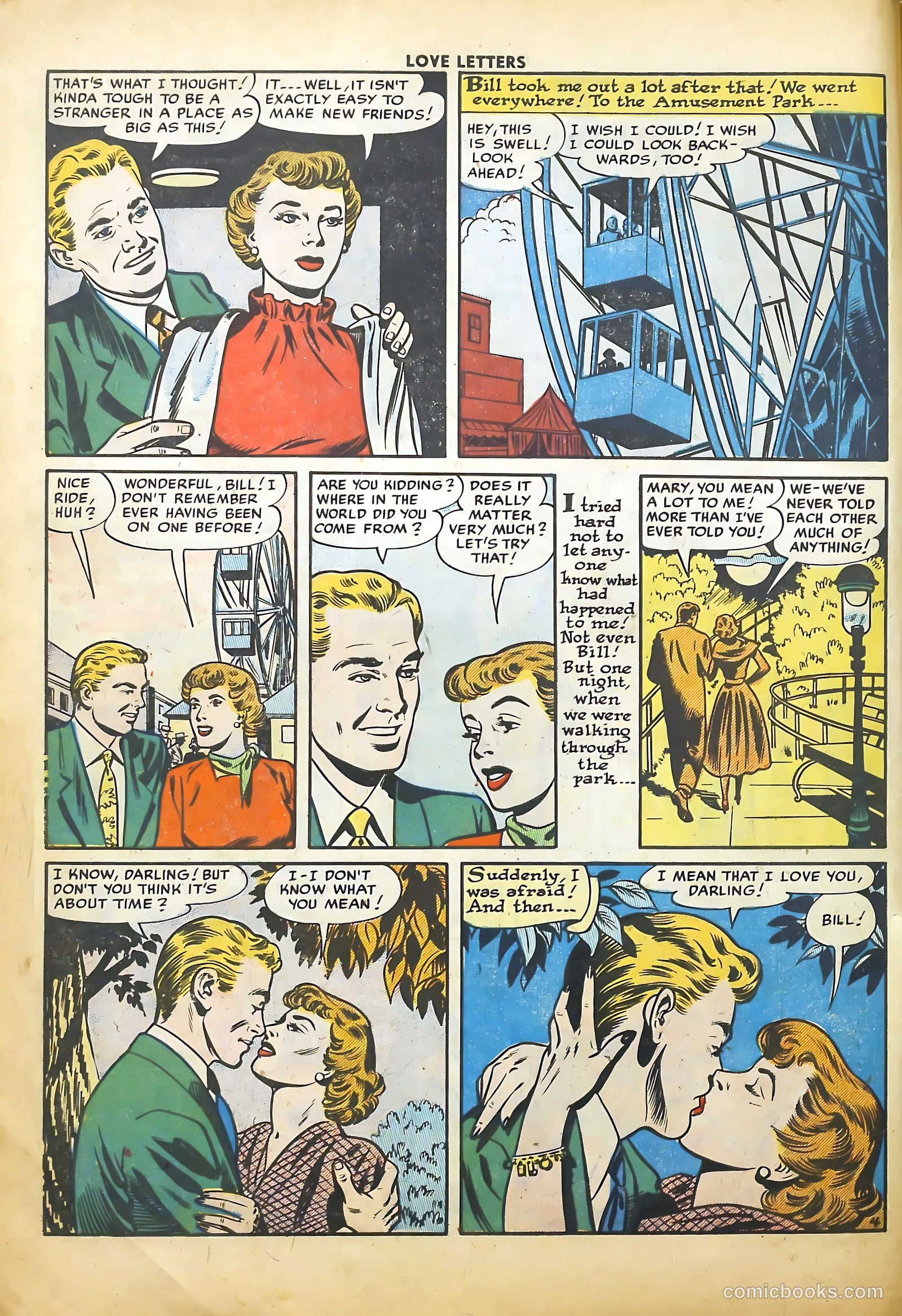 Love Letters #39 (1955) — page 6 of 36