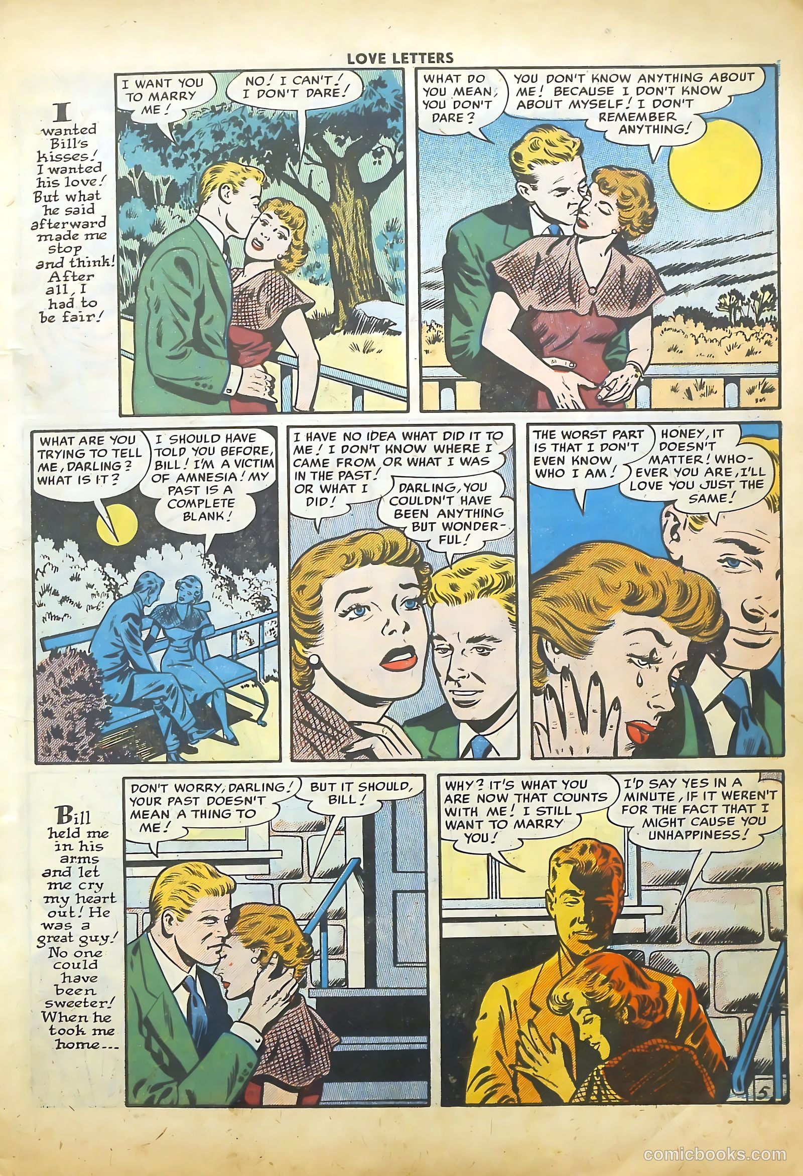Love Letters #39 (1955) — page 7 of 36