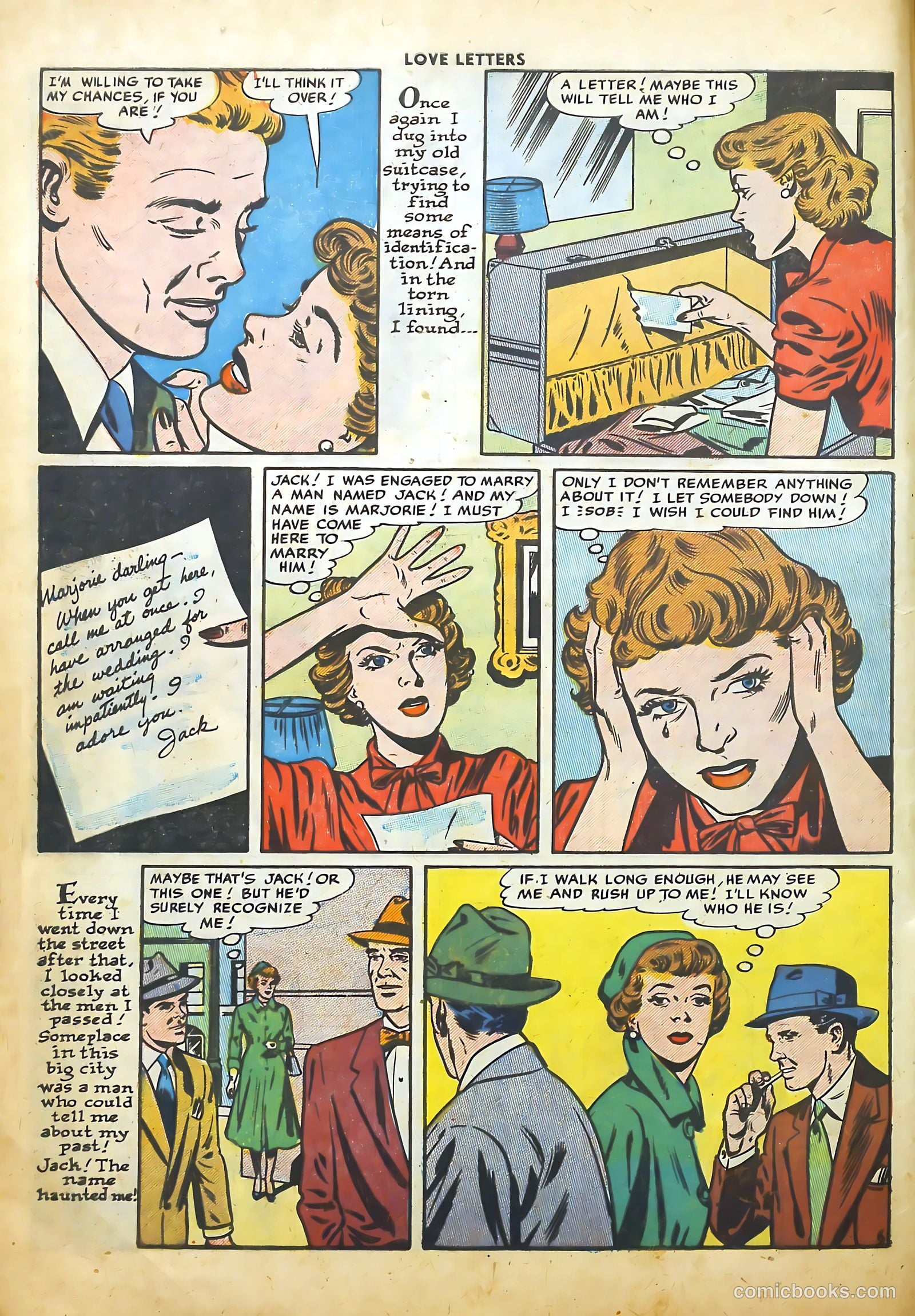 Love Letters #39 (1955) — page 8 of 36