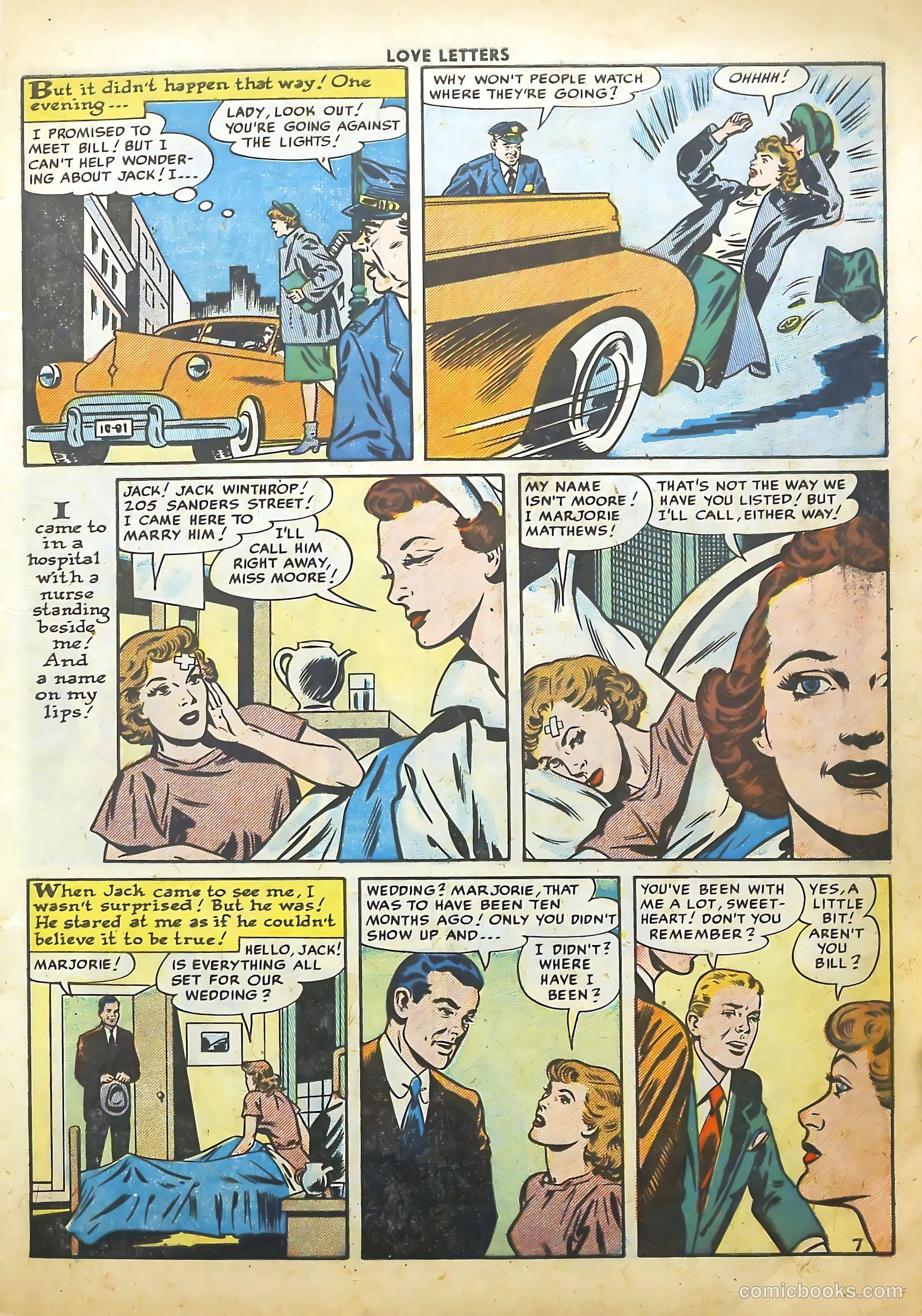 Love Letters #39 (1955) — page 9 of 36