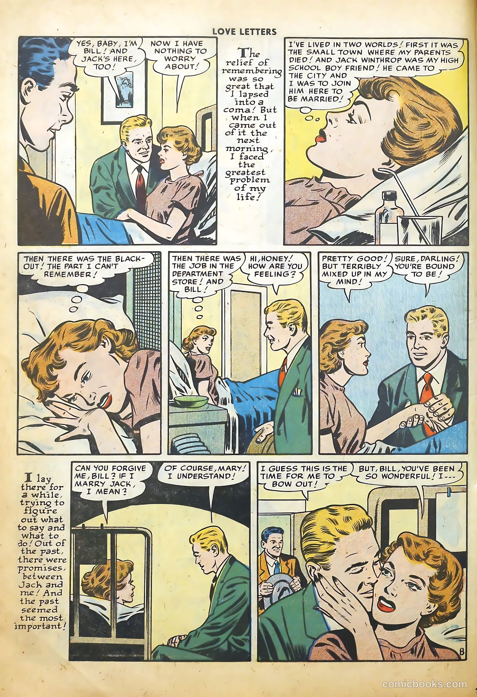 Love Letters #39 (1955) — page 10 of 36