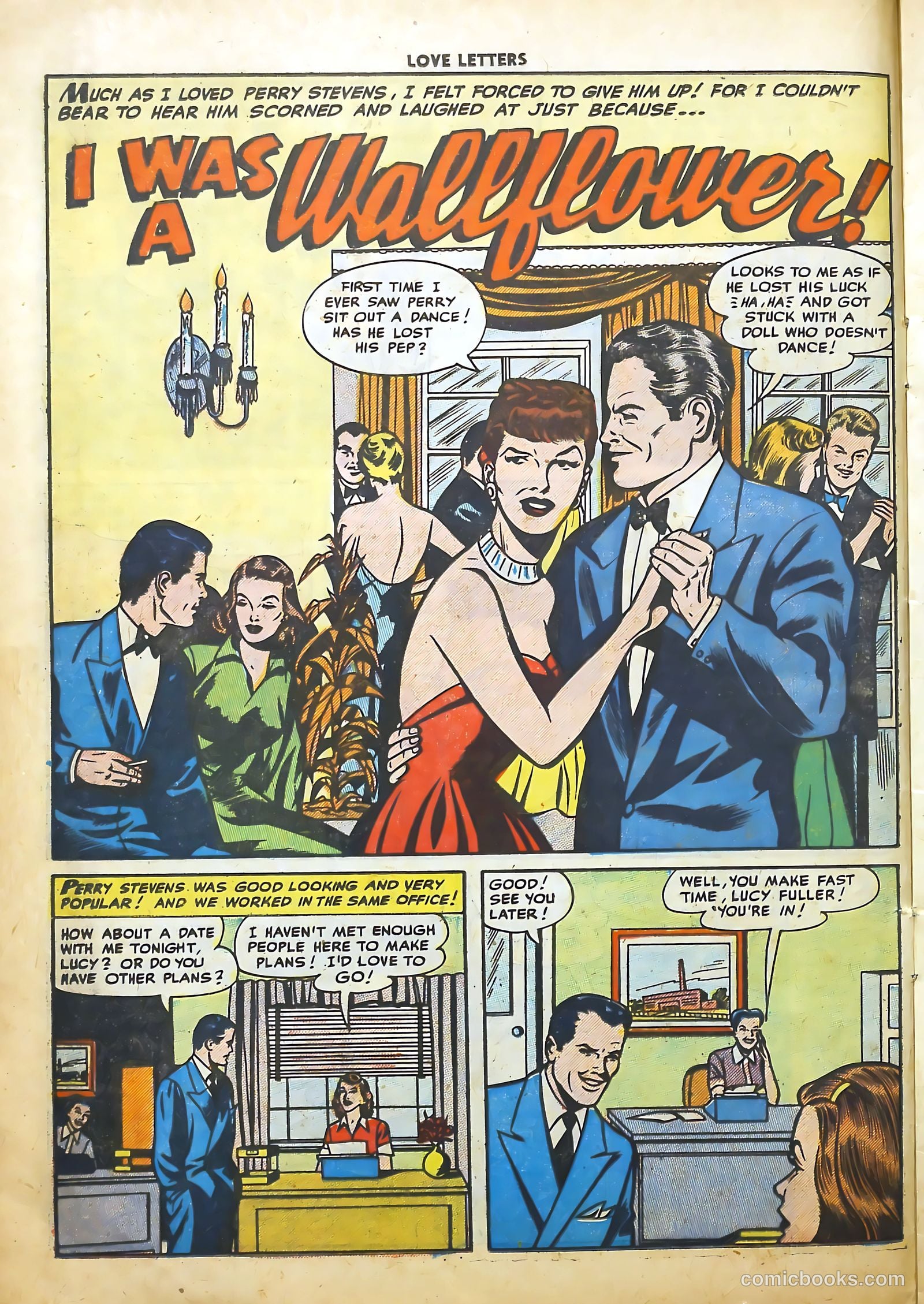 Love Letters #39 (1955) — page 12 of 36