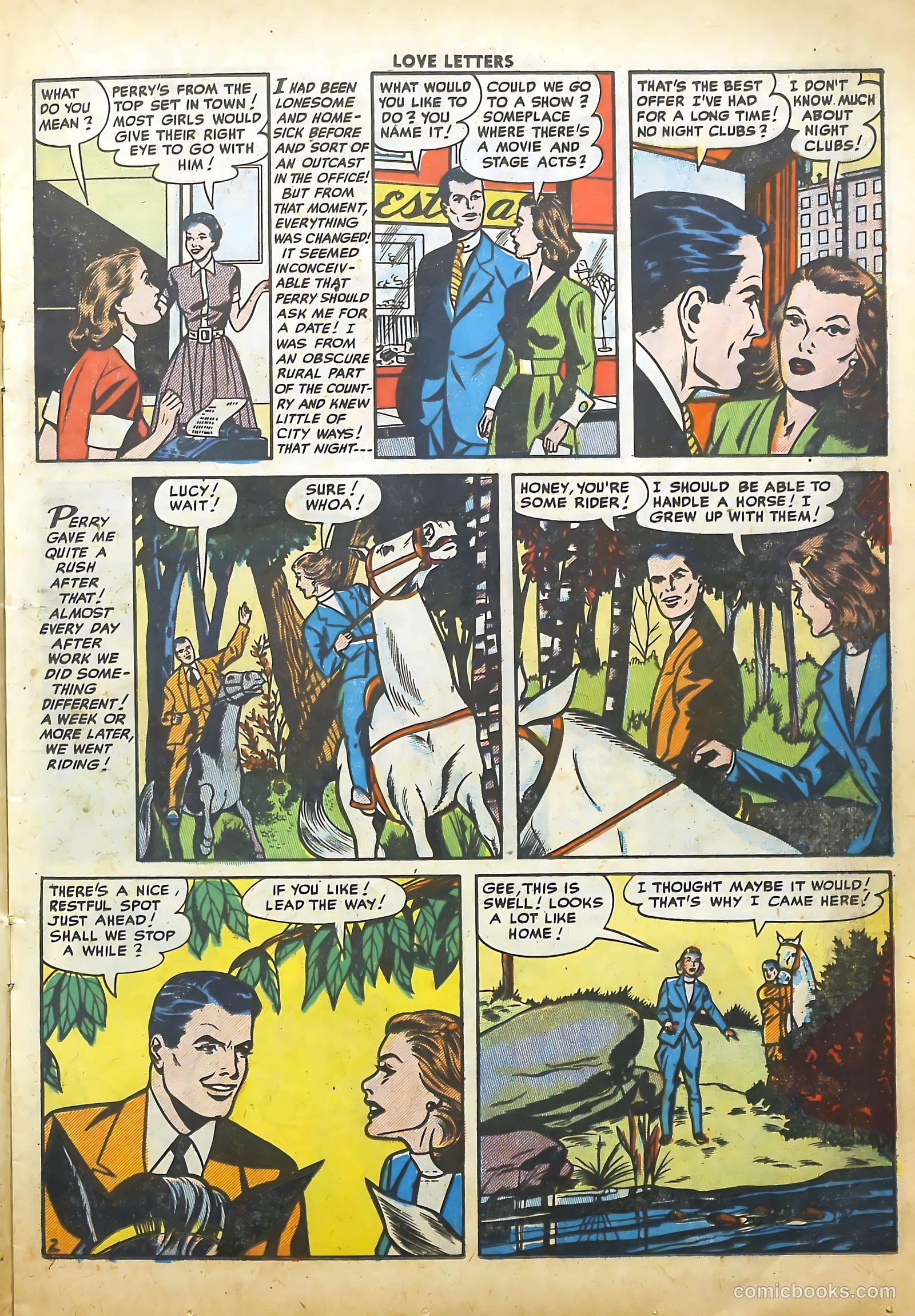 Love Letters #39 (1955) — page 13 of 36
