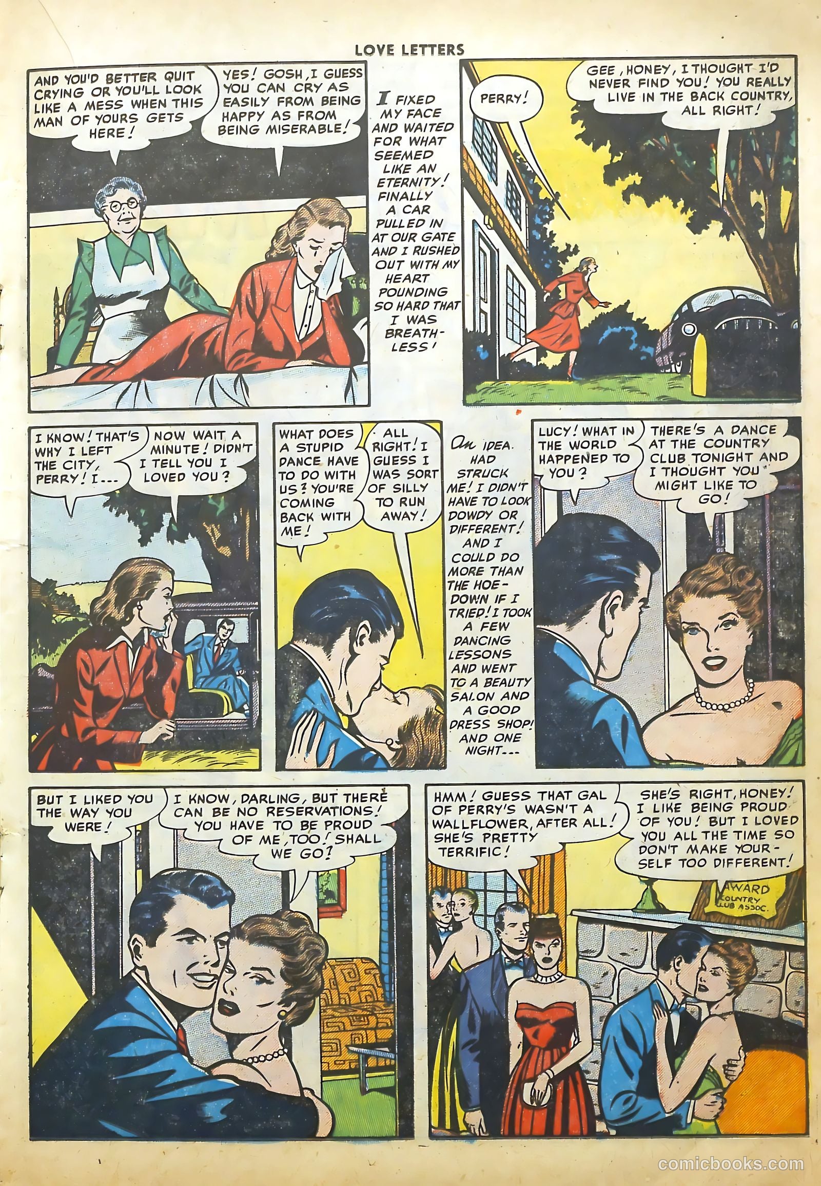 Love Letters #39 (1955) — page 17 of 36