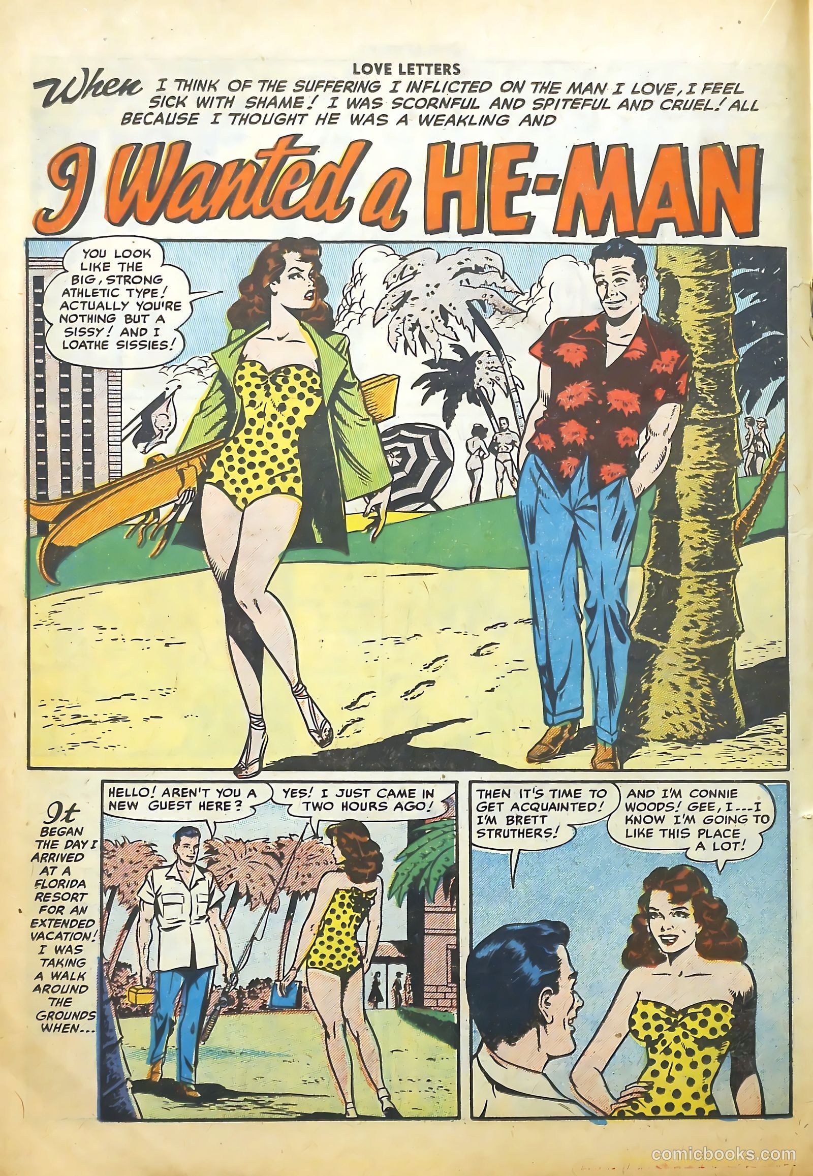 Love Letters #39 (1955) — page 18 of 36