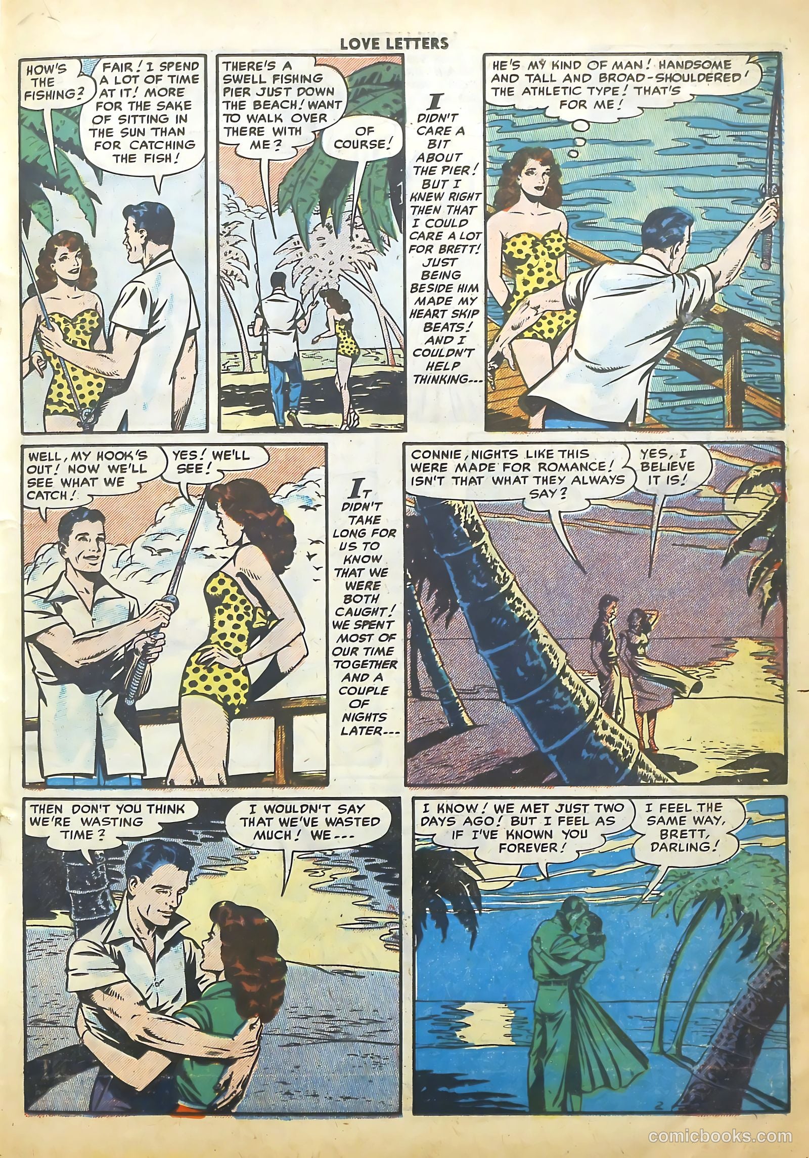 Love Letters #39 (1955) — page 19 of 36
