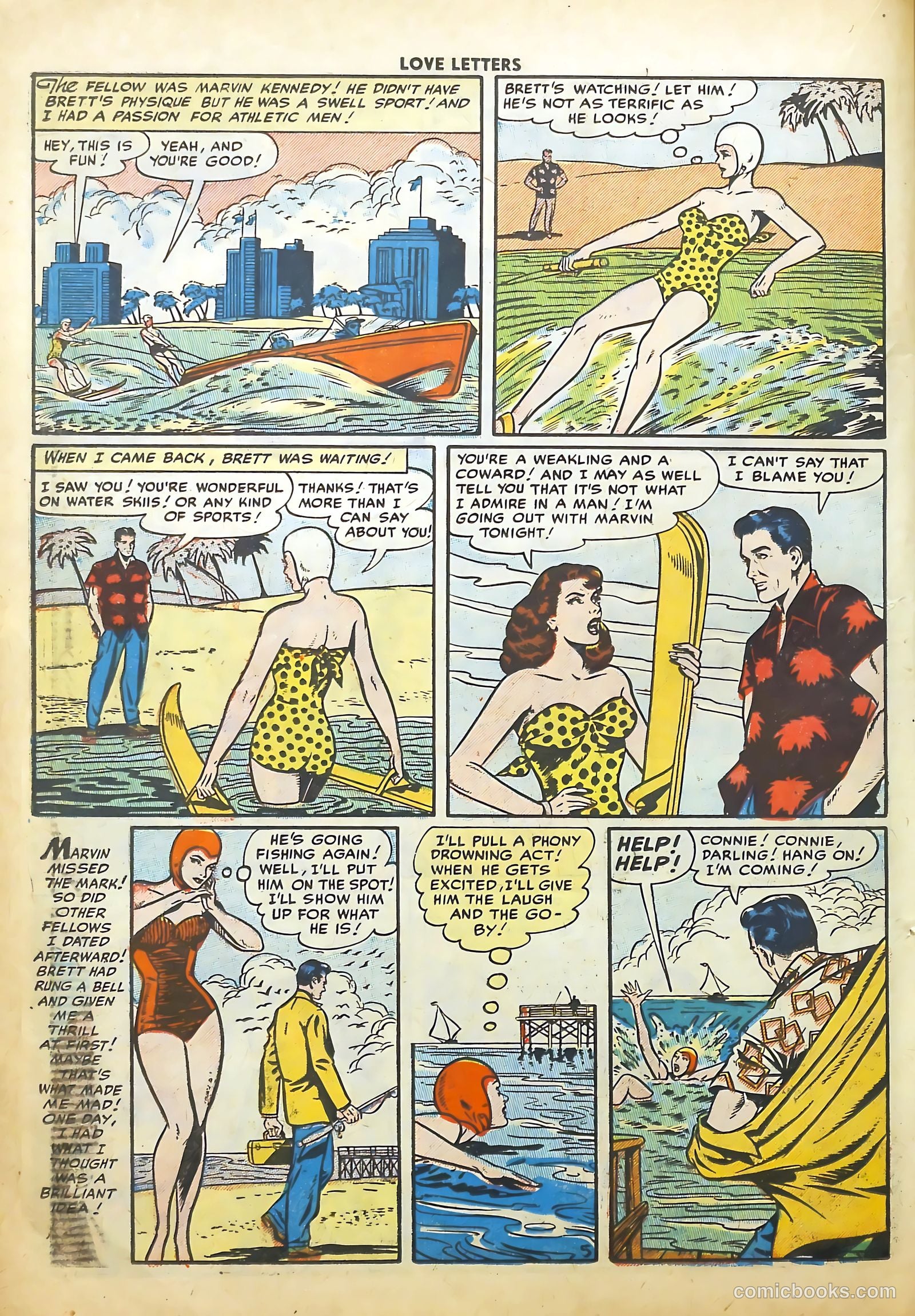 Love Letters #39 (1955) — page 22 of 36