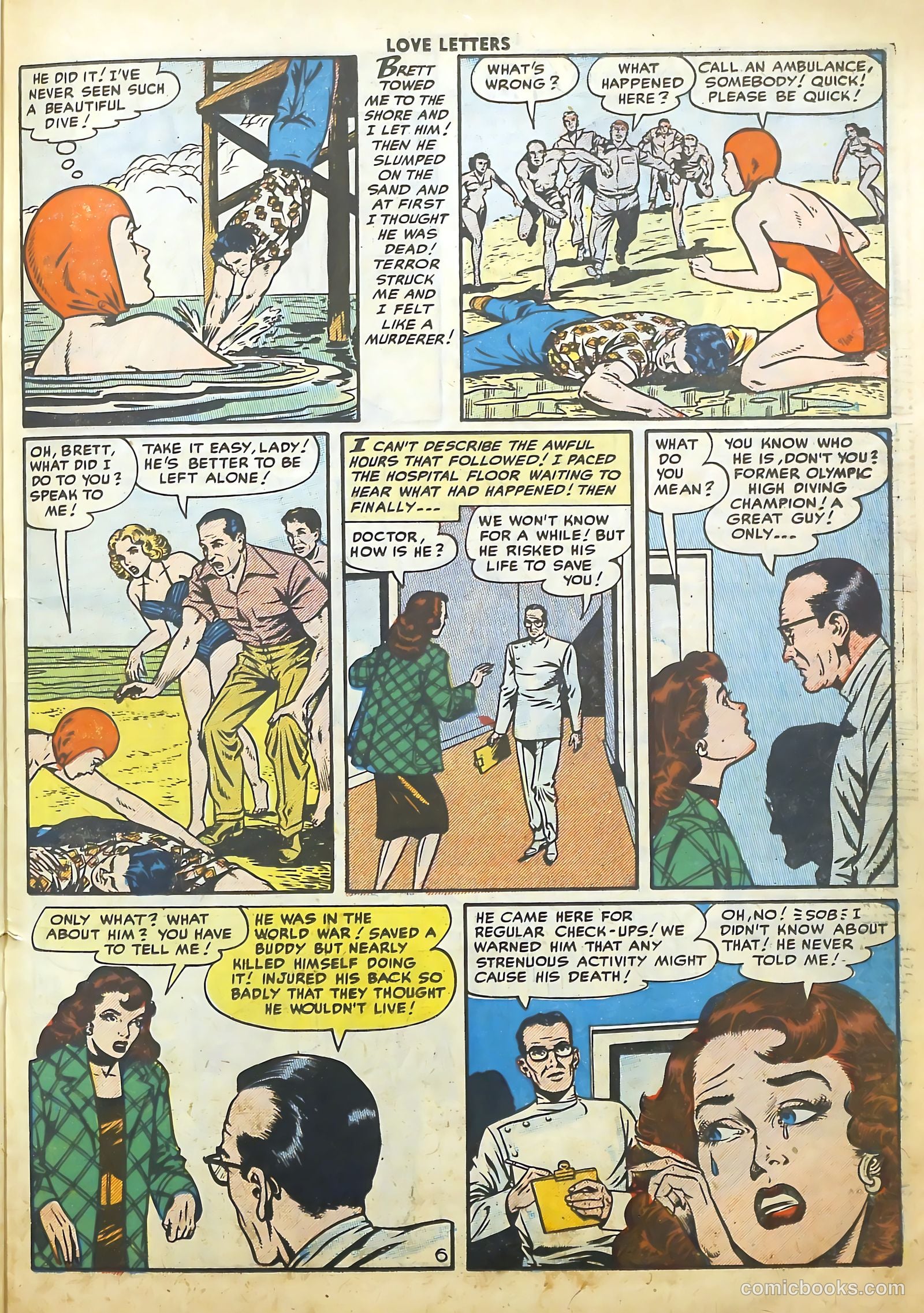 Love Letters #39 (1955) — page 23 of 36