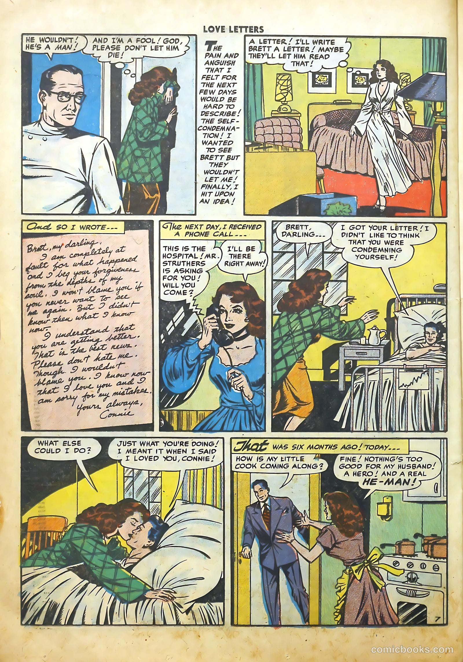 Love Letters #39 (1955) — page 24 of 36