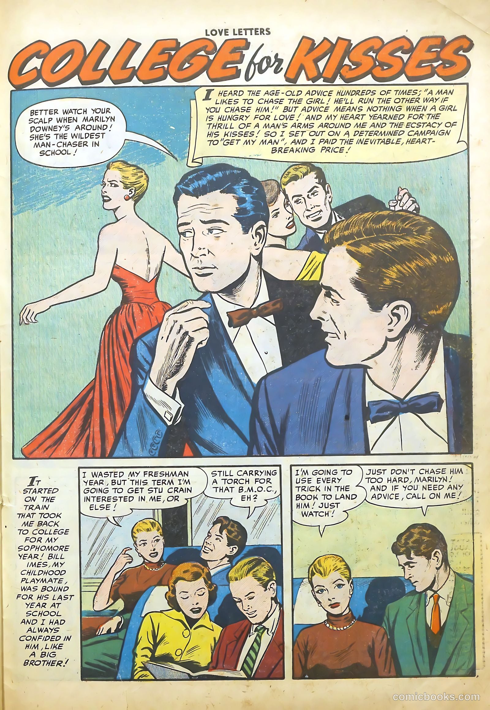 Love Letters #39 (1955) — page 27 of 36