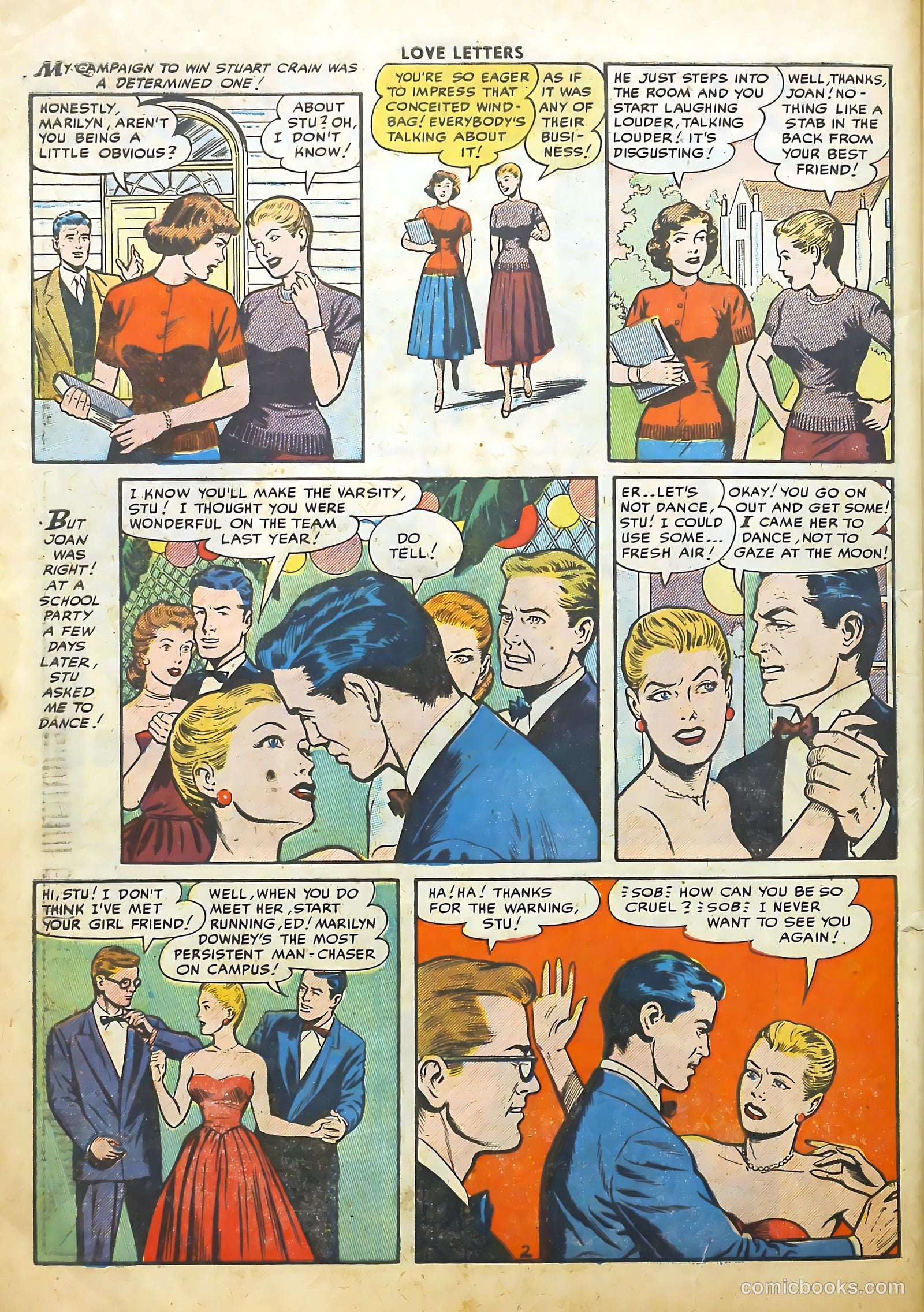 Love Letters #39 (1955) — page 28 of 36