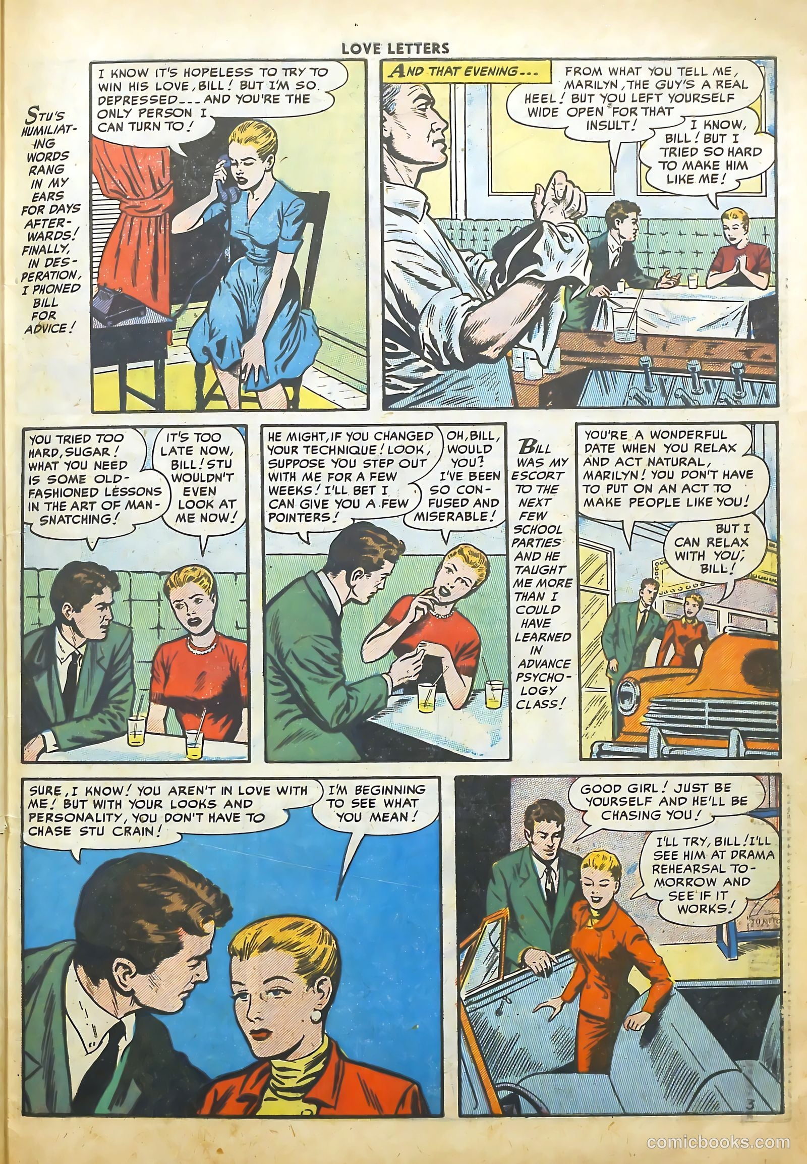 Love Letters #39 (1955) — page 29 of 36