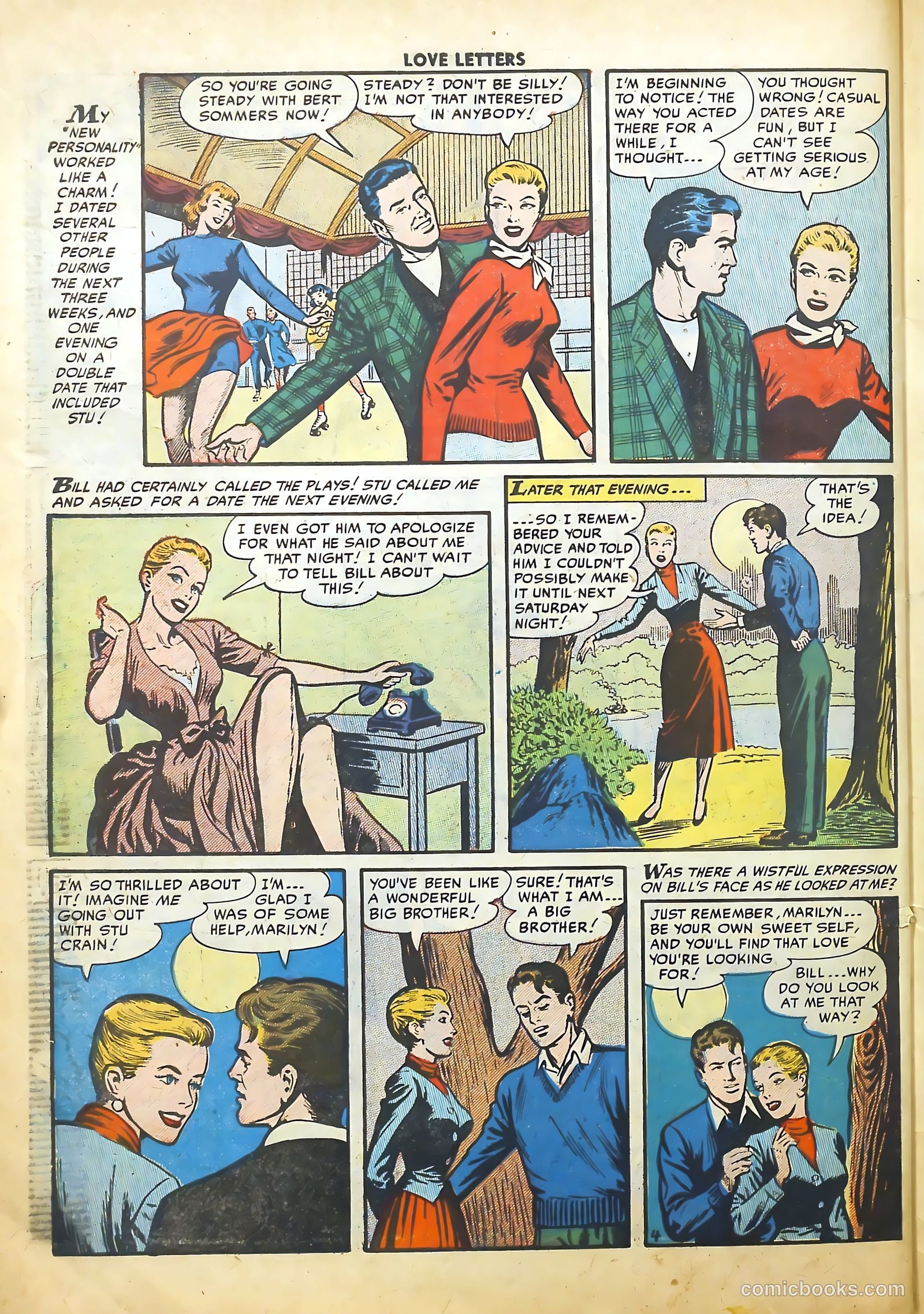 Love Letters #39 (1955) — page 30 of 36