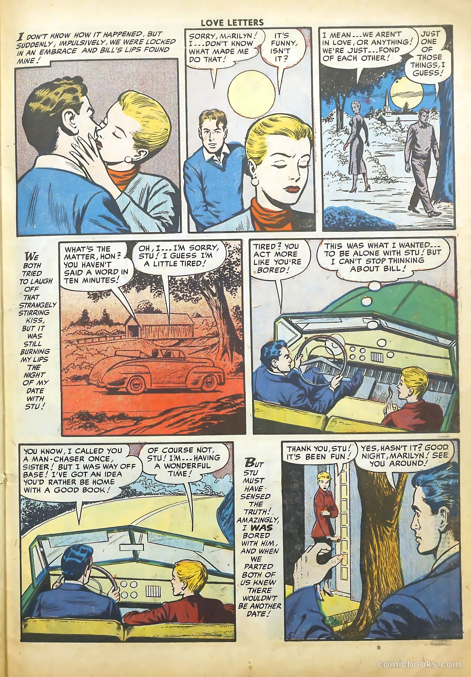 Love Letters #39 (1955) — page 31 of 36