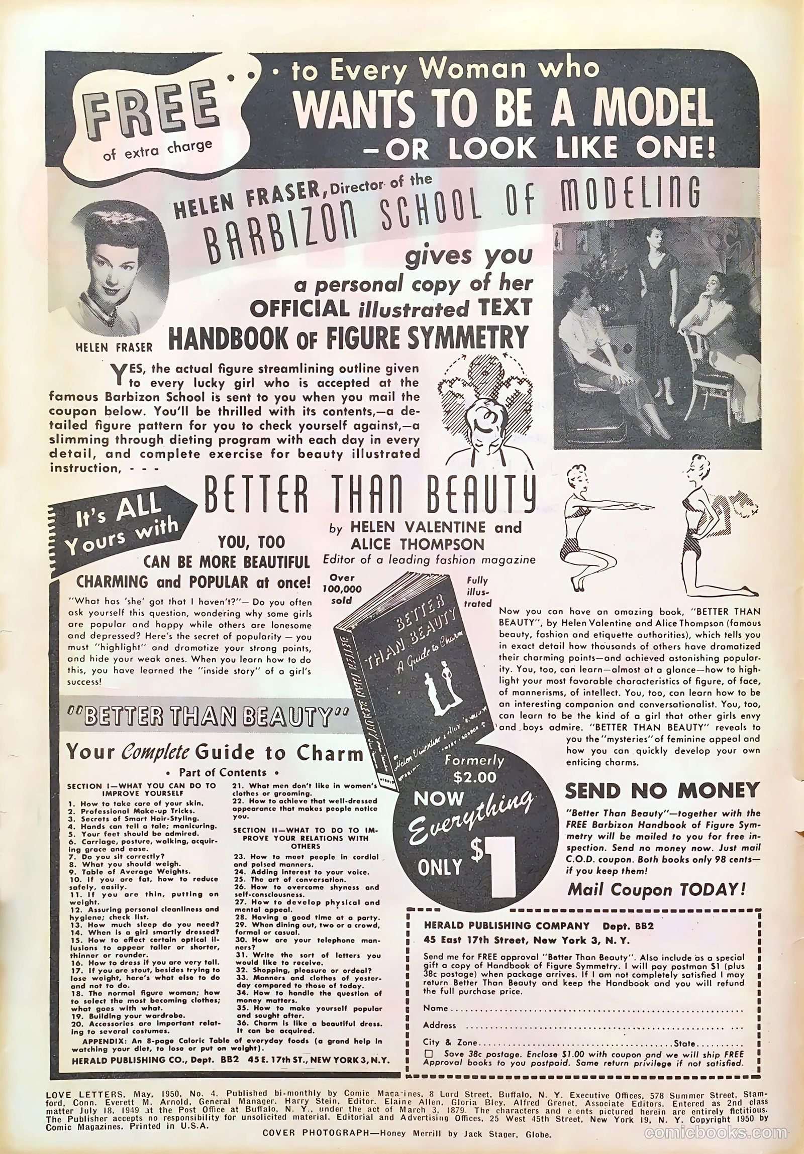 Love Letters #4 (1950) — page 2 of 36