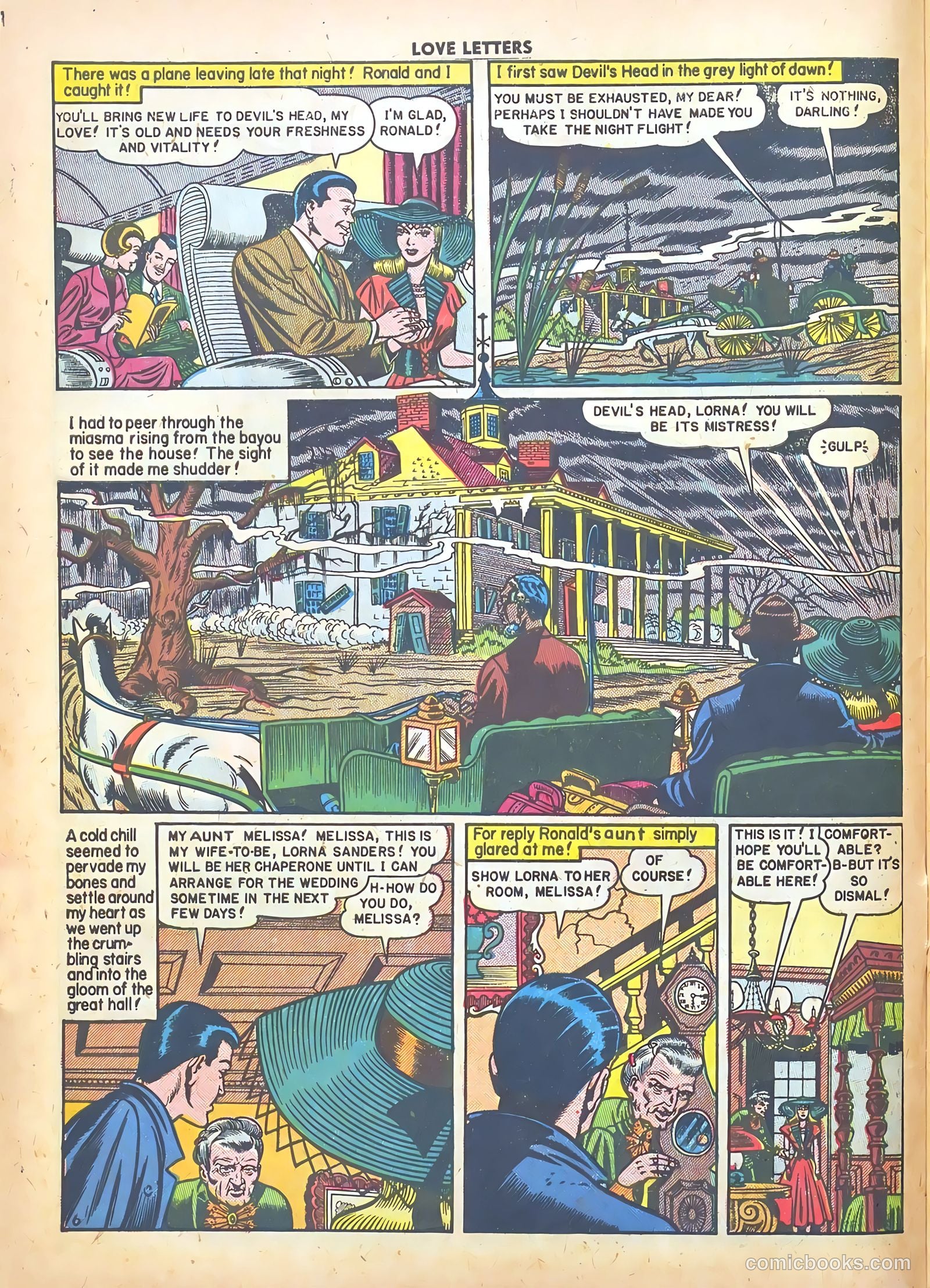 Love Letters #4 (1950) — page 8 of 36