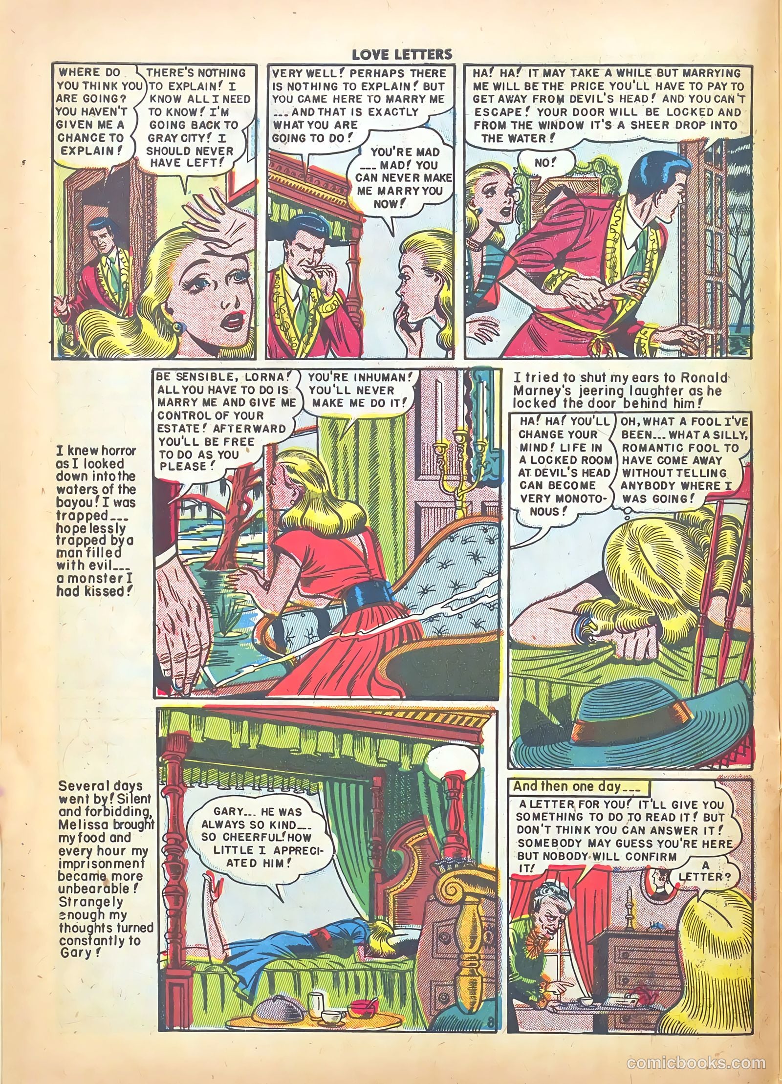 Love Letters #4 (1950) — page 10 of 36