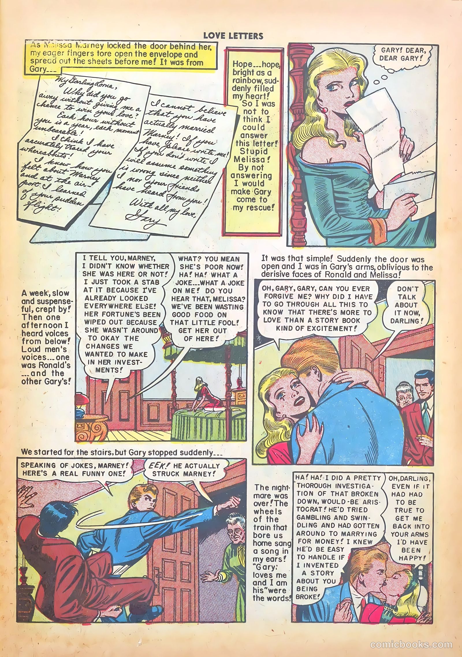 Love Letters #4 (1950) — page 11 of 36