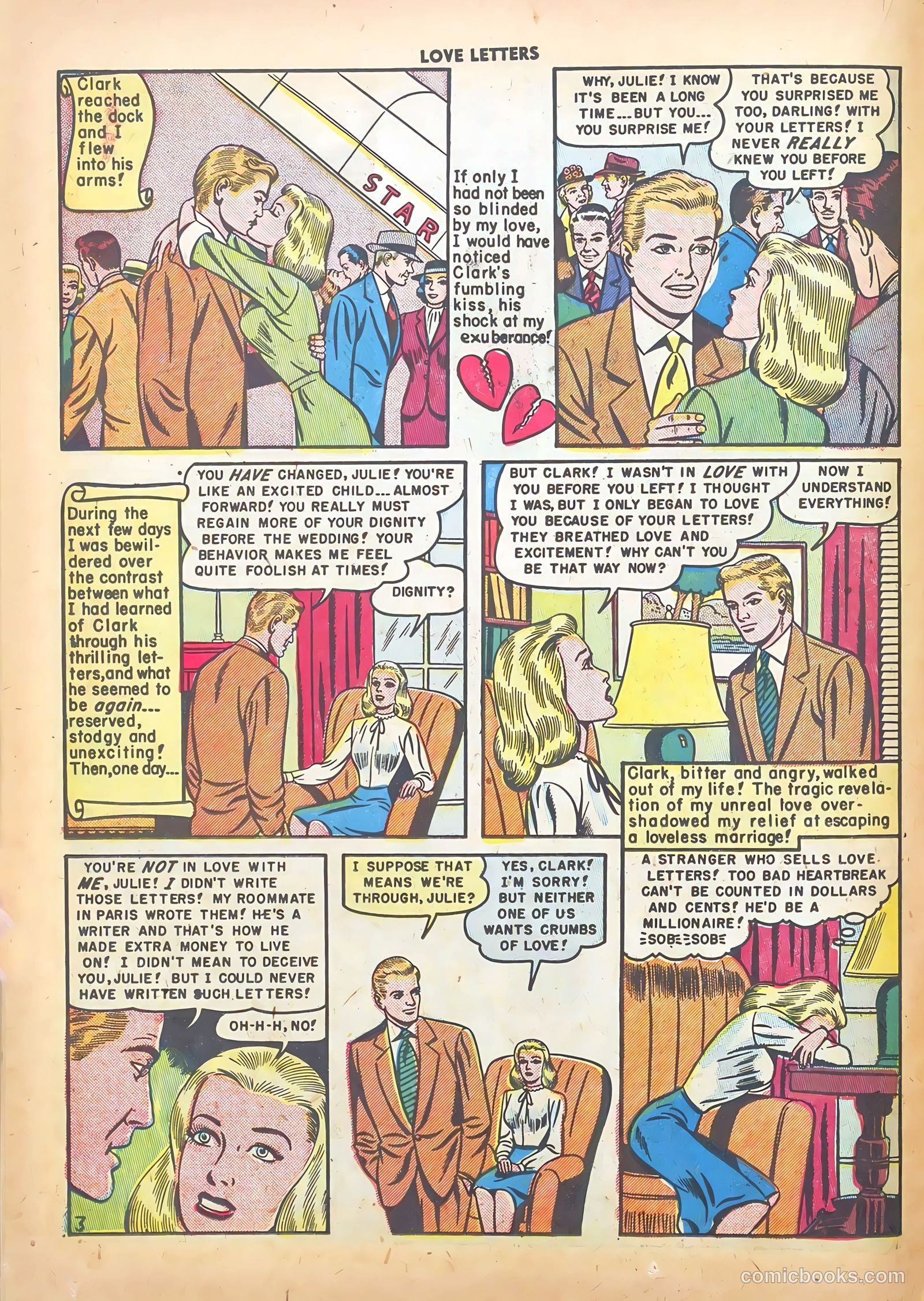 Love Letters #4 (1950) — page 14 of 36