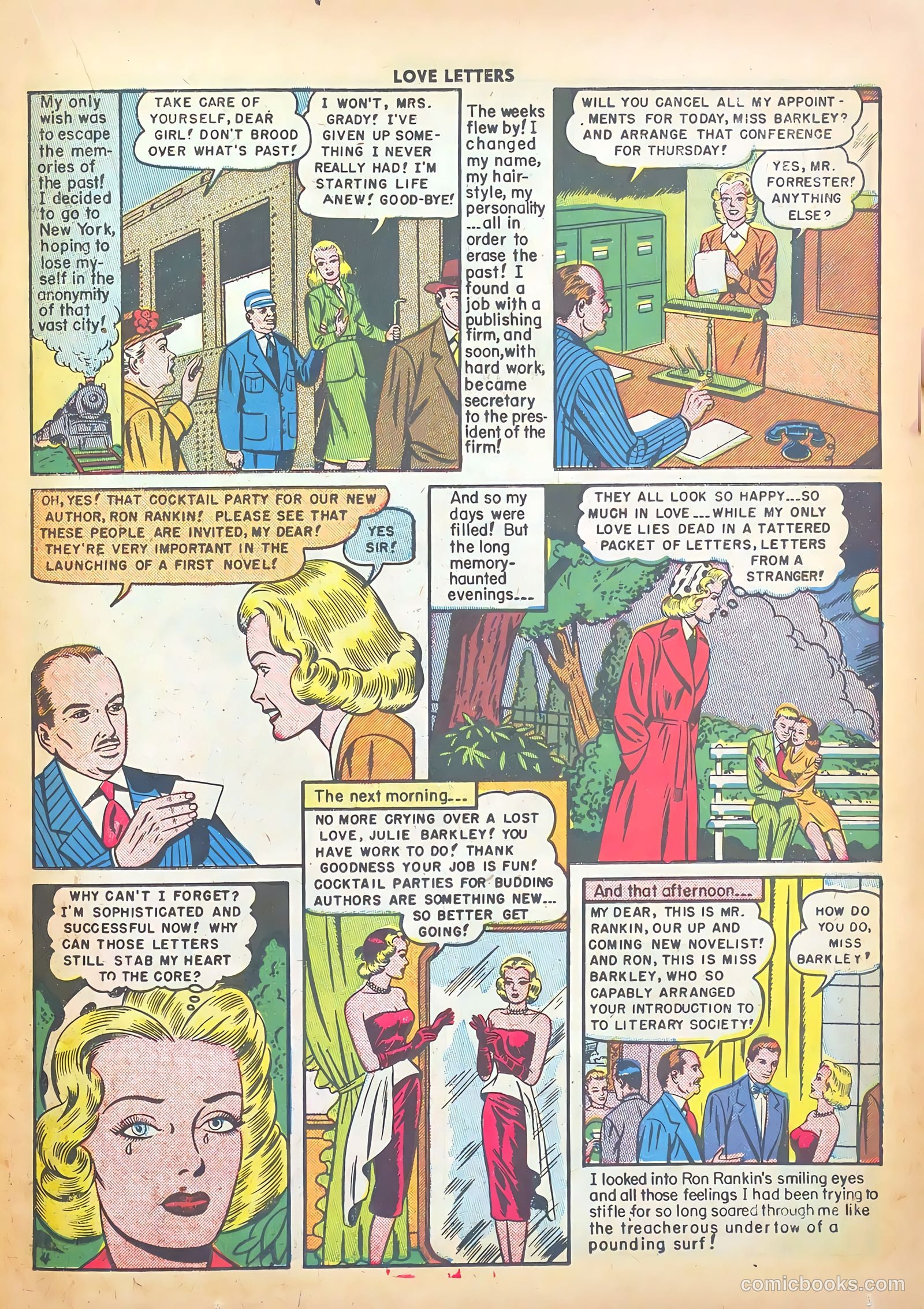 Love Letters #4 (1950) — page 15 of 36