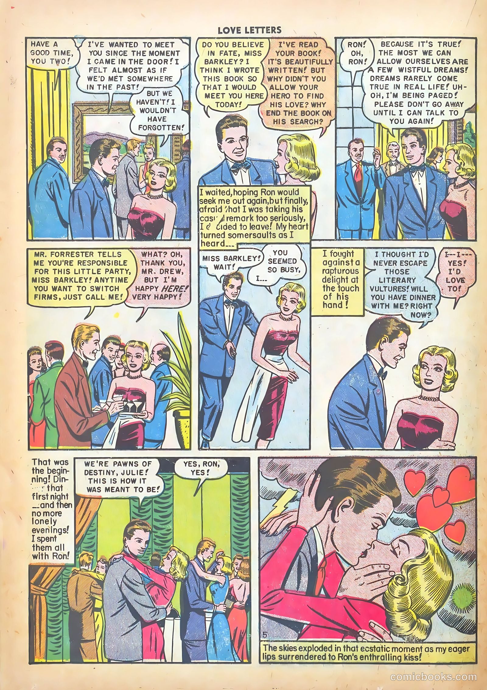 Love Letters #4 (1950) — page 16 of 36