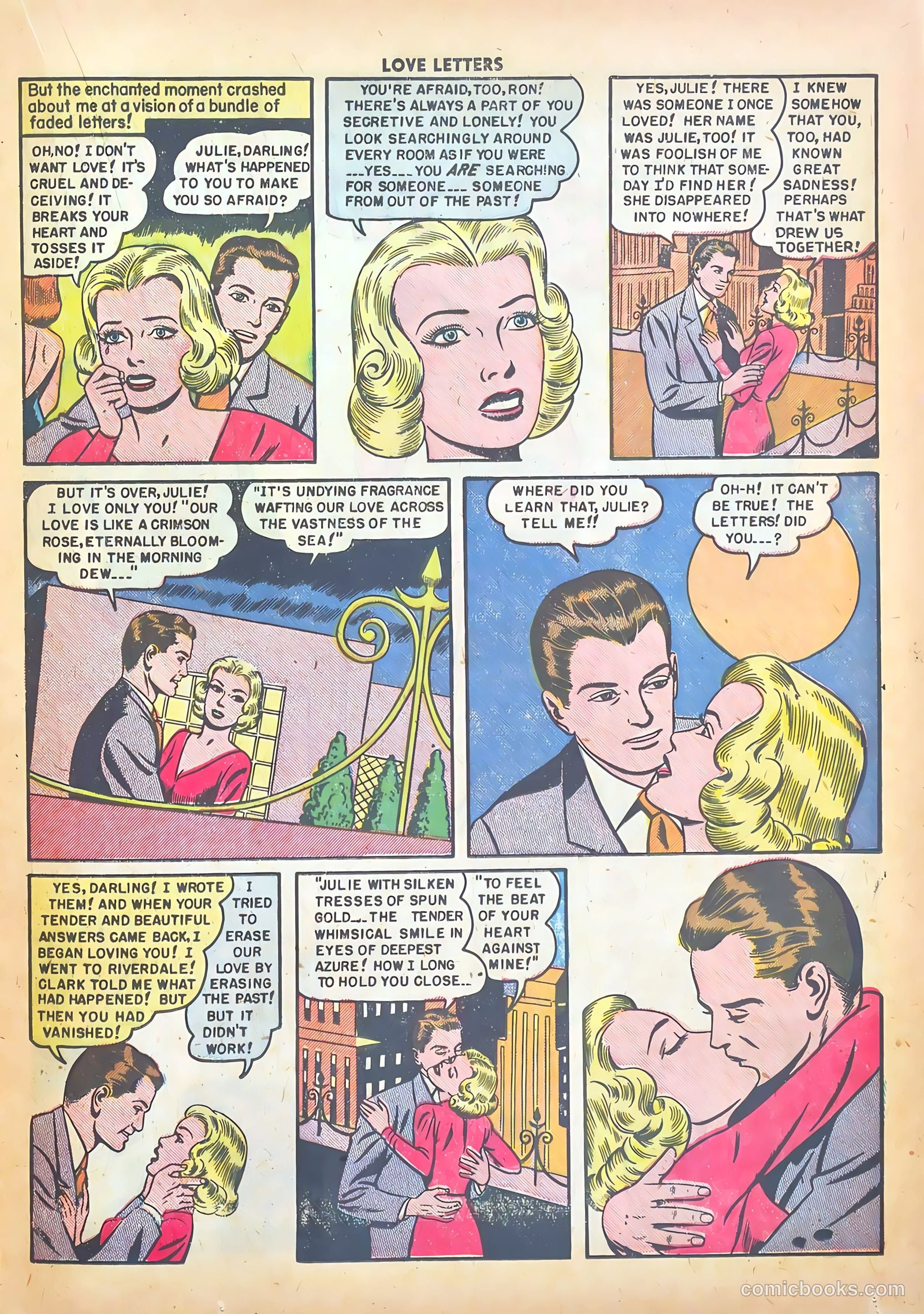 Love Letters #4 (1950) — page 17 of 36