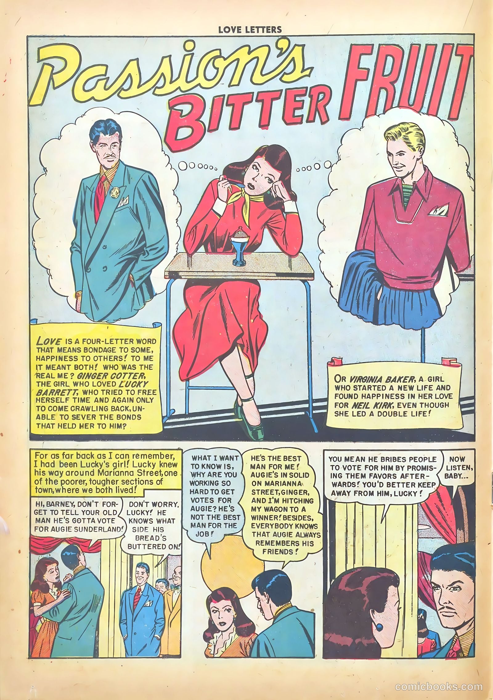 Love Letters #4 (1950) — page 18 of 36