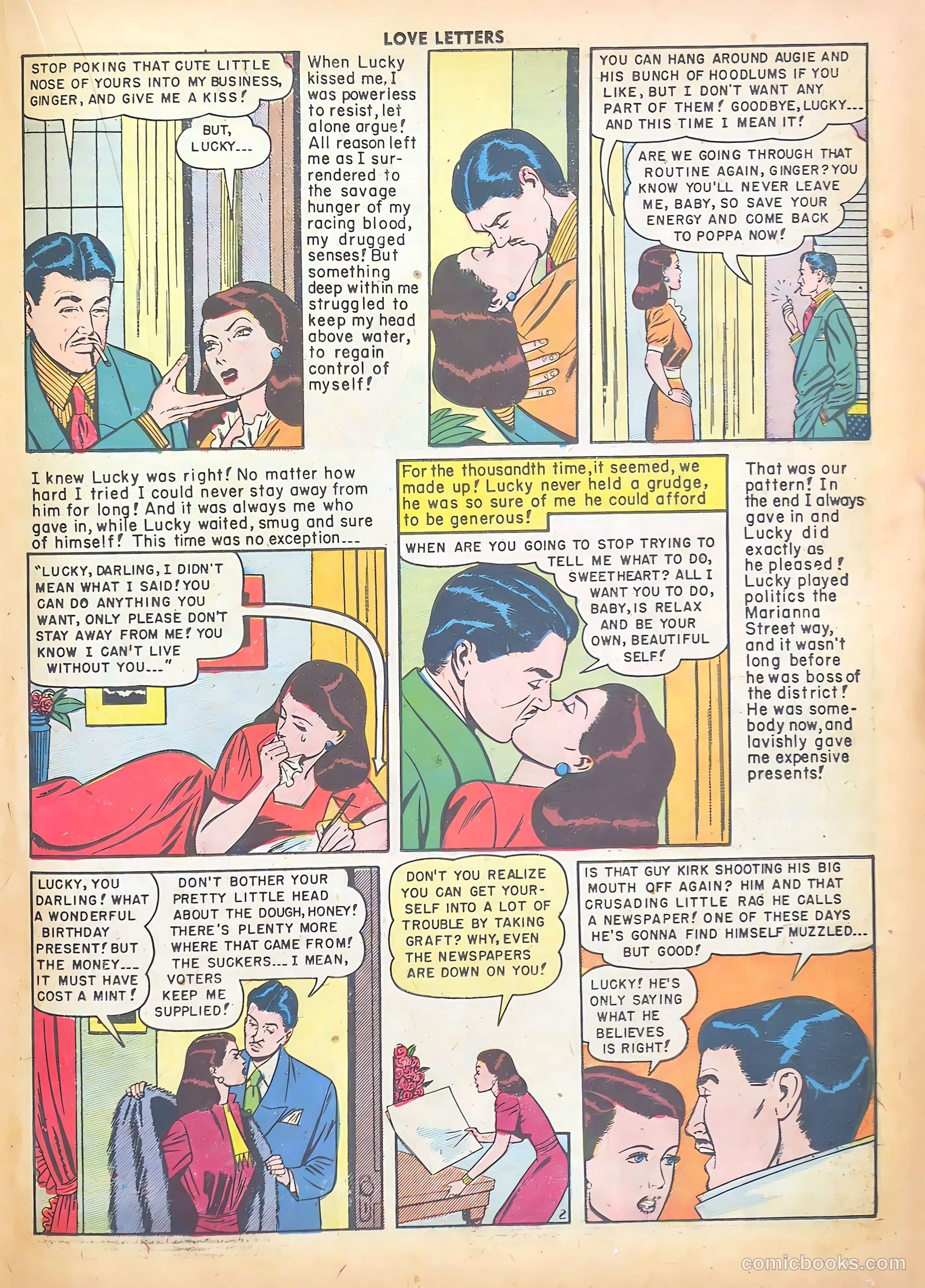 Love Letters #4 (1950) — page 19 of 36
