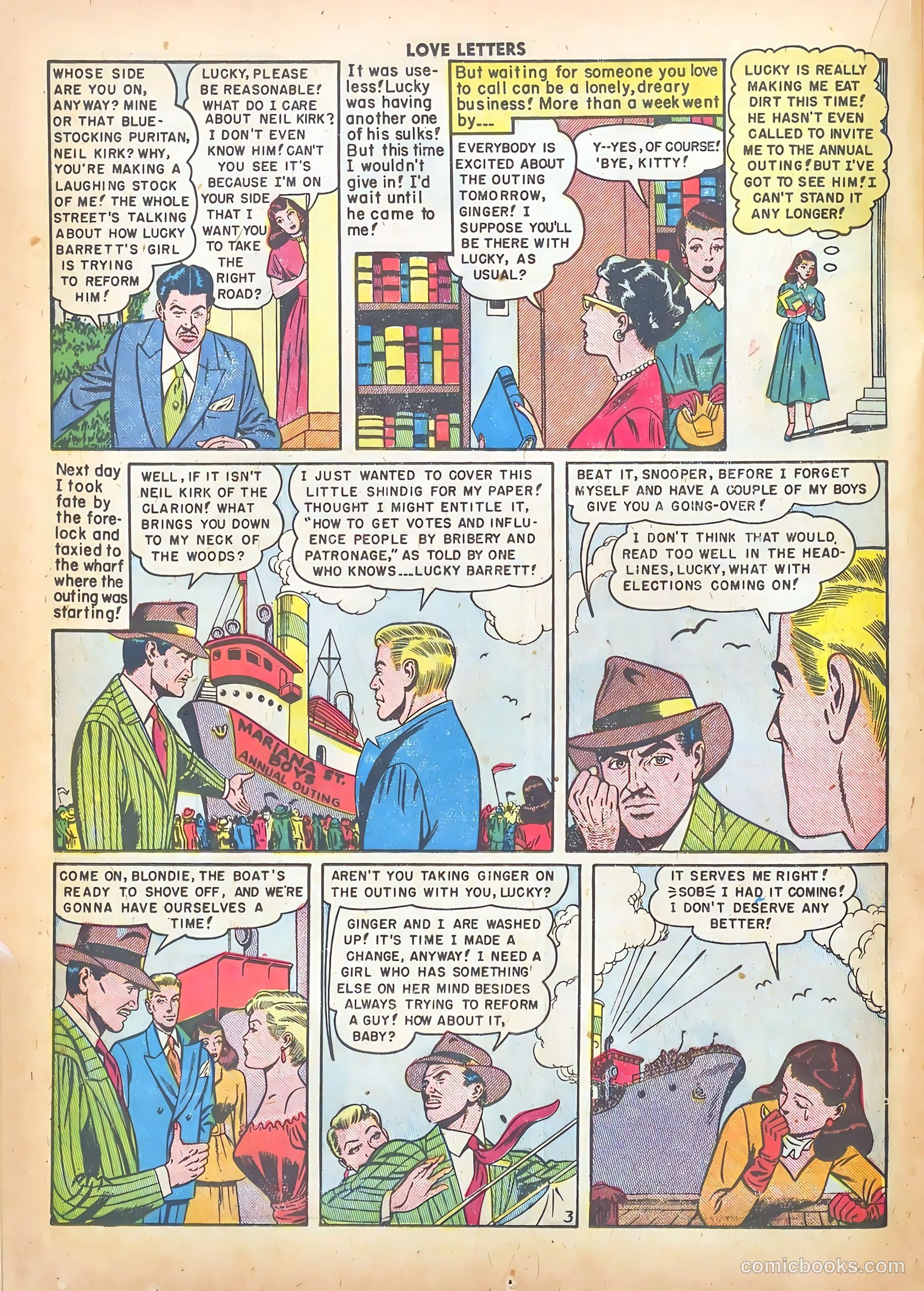 Love Letters #4 (1950) — page 20 of 36