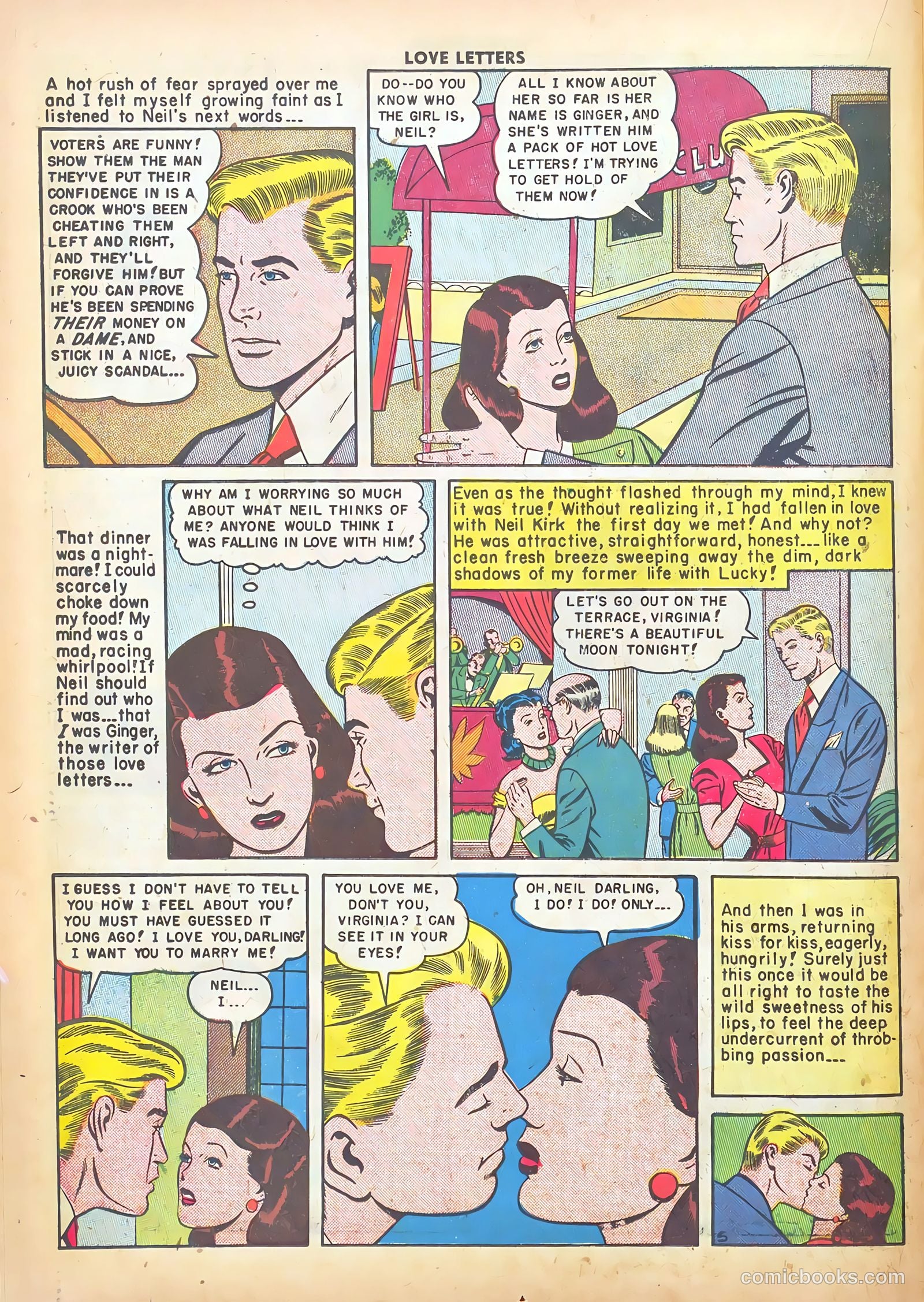 Love Letters #4 (1950) — page 22 of 36