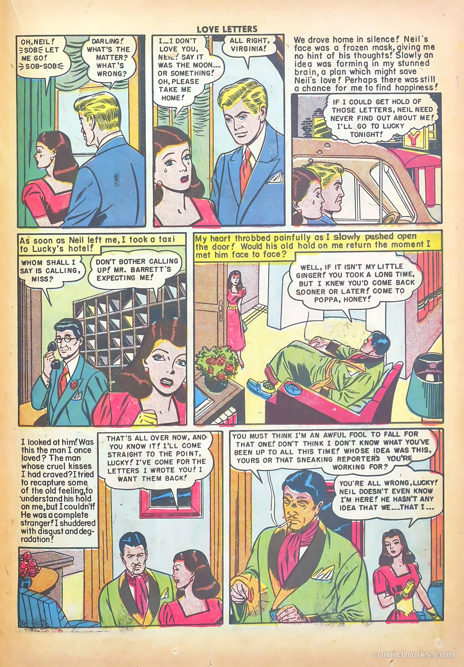Love Letters #4 (1950) — page 23 of 36
